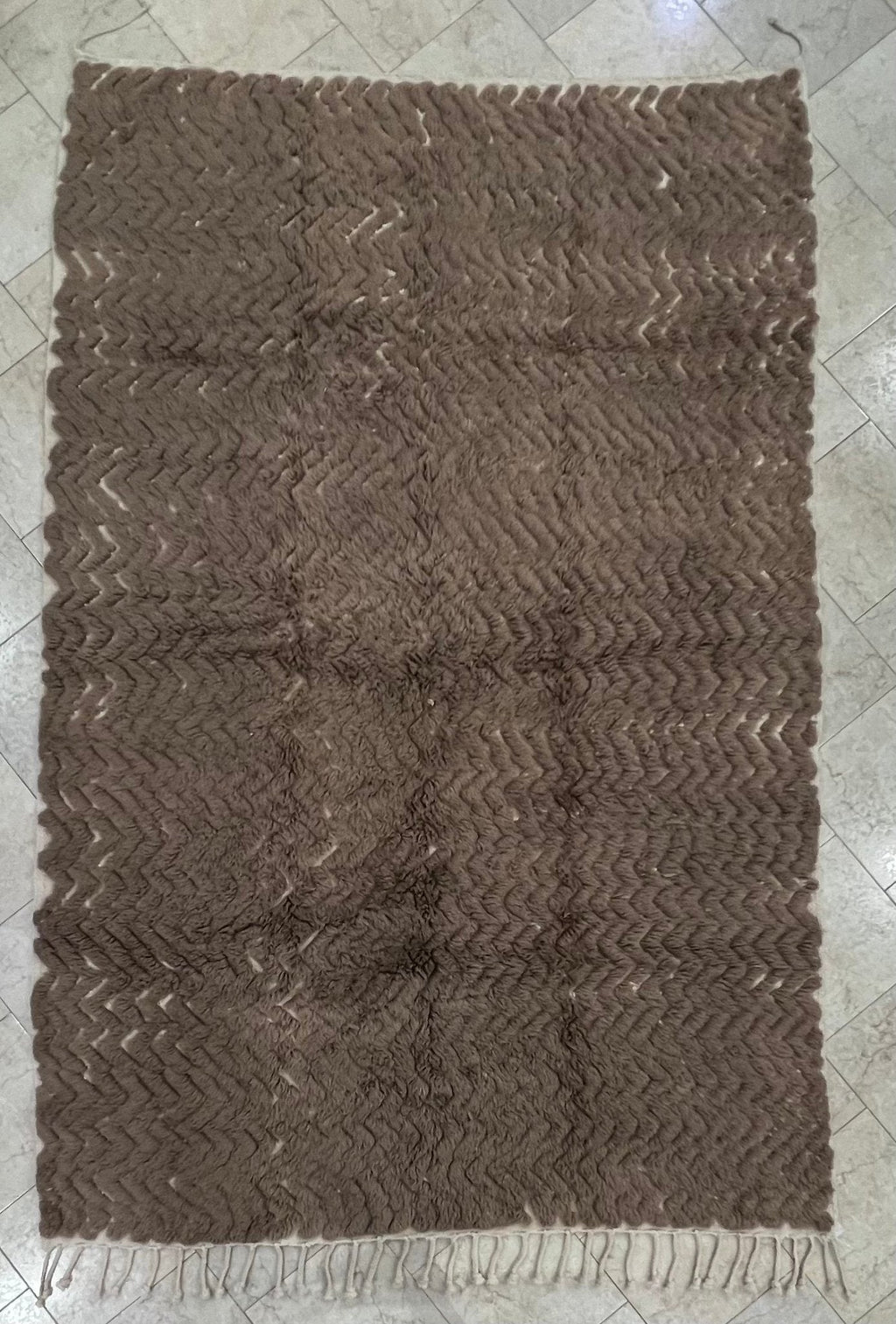 Contemporary Beni Mrirt Berber Rug 10'40" x 6'89" - 317 cm x 210 cm (Wool)