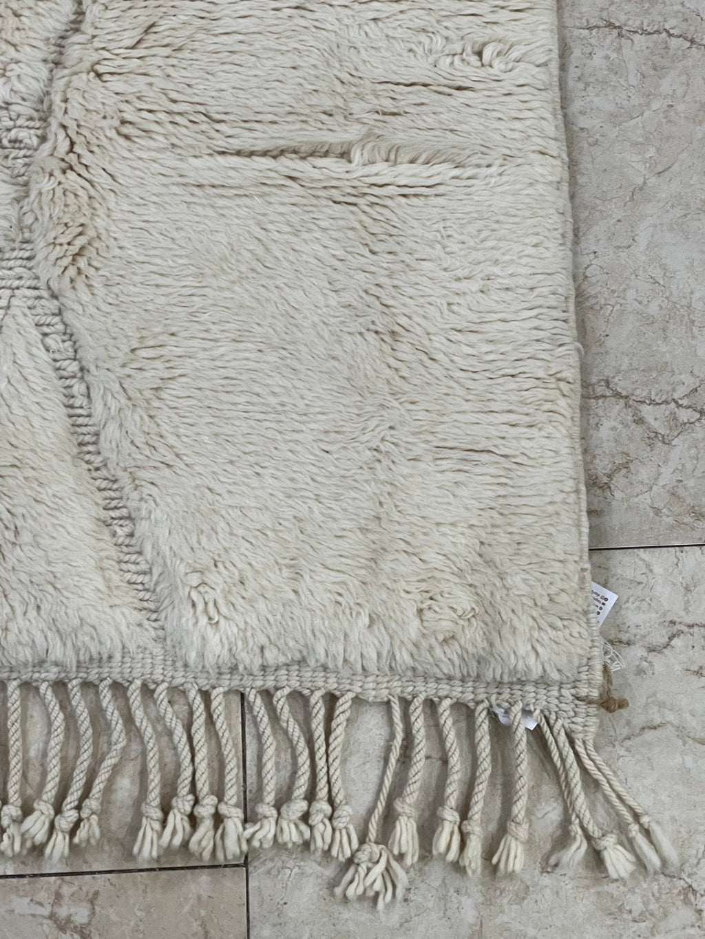 Contemporary Beni Mrirt Berber Rug 10'40" x 7'05" - 317 cm x 215 cm (Wool)