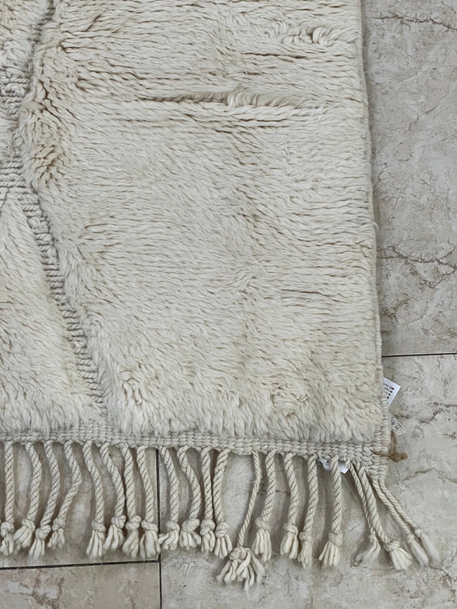 Contemporary Beni Mrirt Berber Rug 10'40" x 7'05" - 317 cm x 215 cm (Wool)