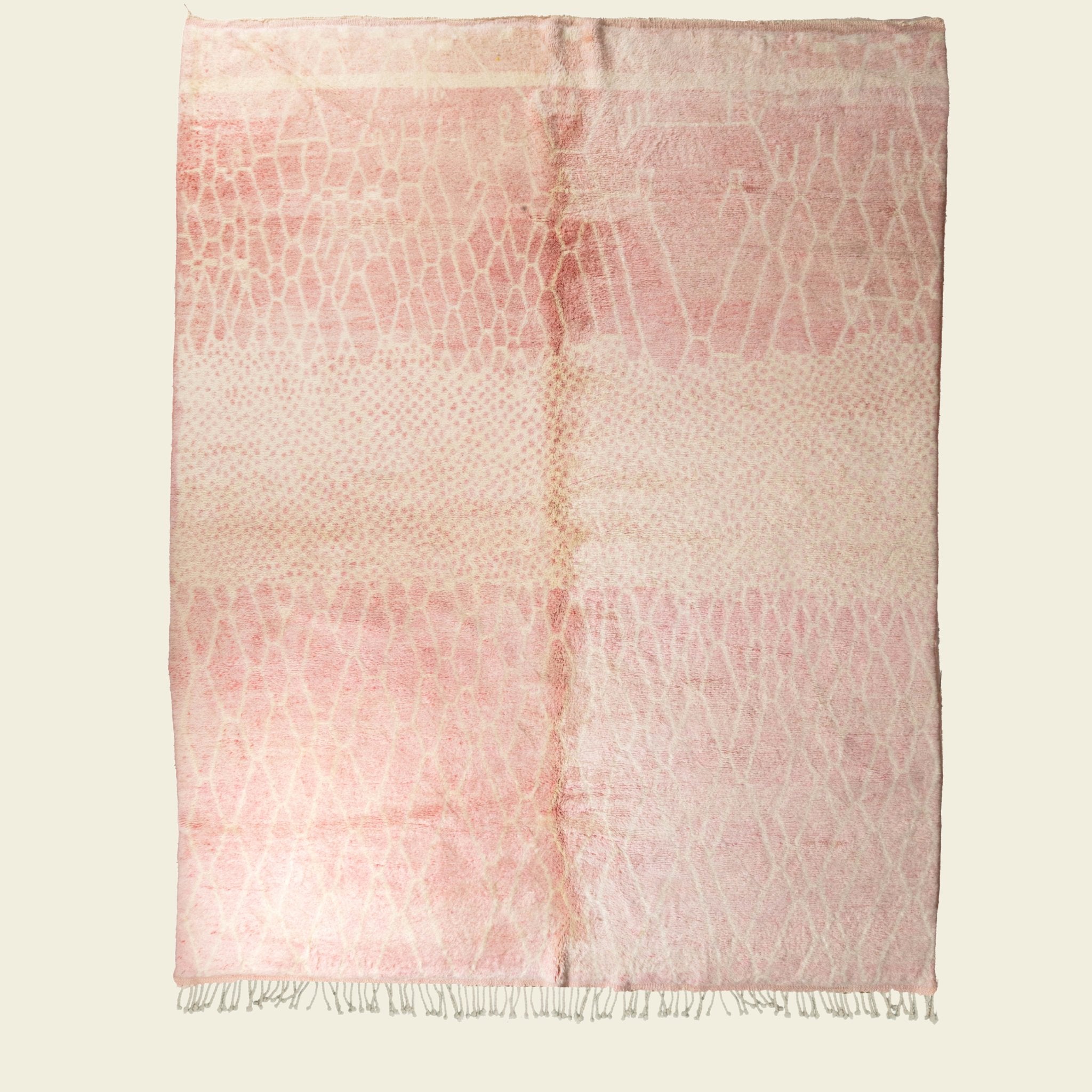 Contemporary Beni Mrirt Berber Rug 11'15" x  13'02" - 340 cm  x 397 cm (Wool)