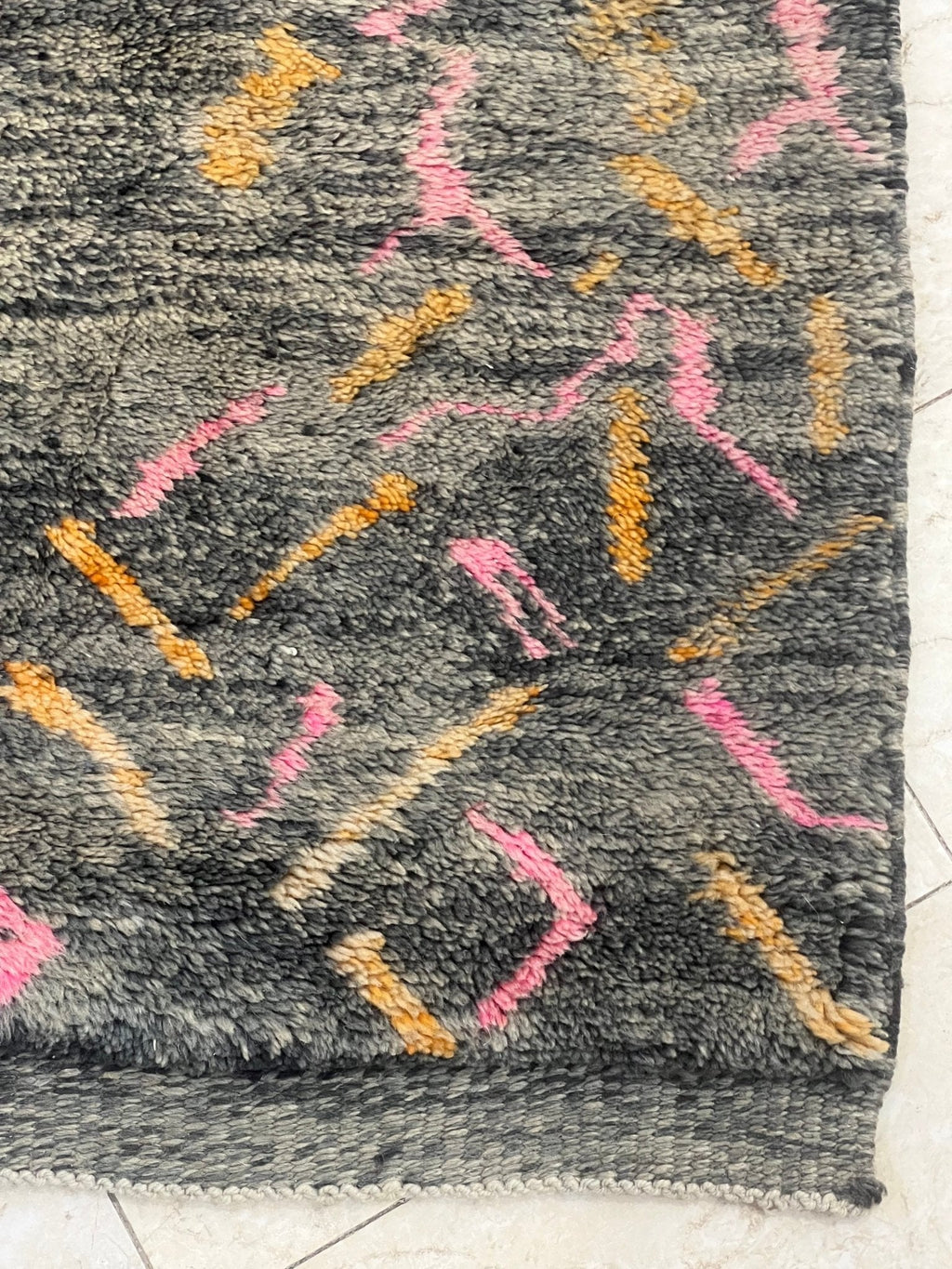 Contemporary Beni Mrirt Berber Rug 11'22" x 8'66" - 342 cm x 264 cm (Wool)