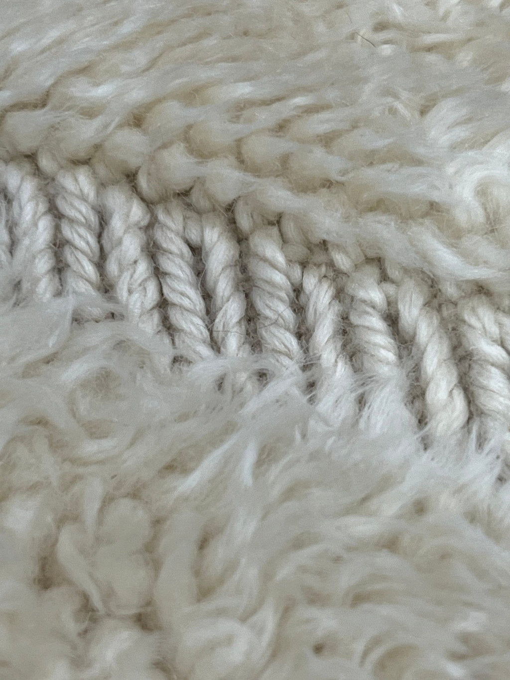 Contemporary Beni Mrirt Berber Rug 12'37" x 9'91" - 377 cm x 302 cm (Wool)