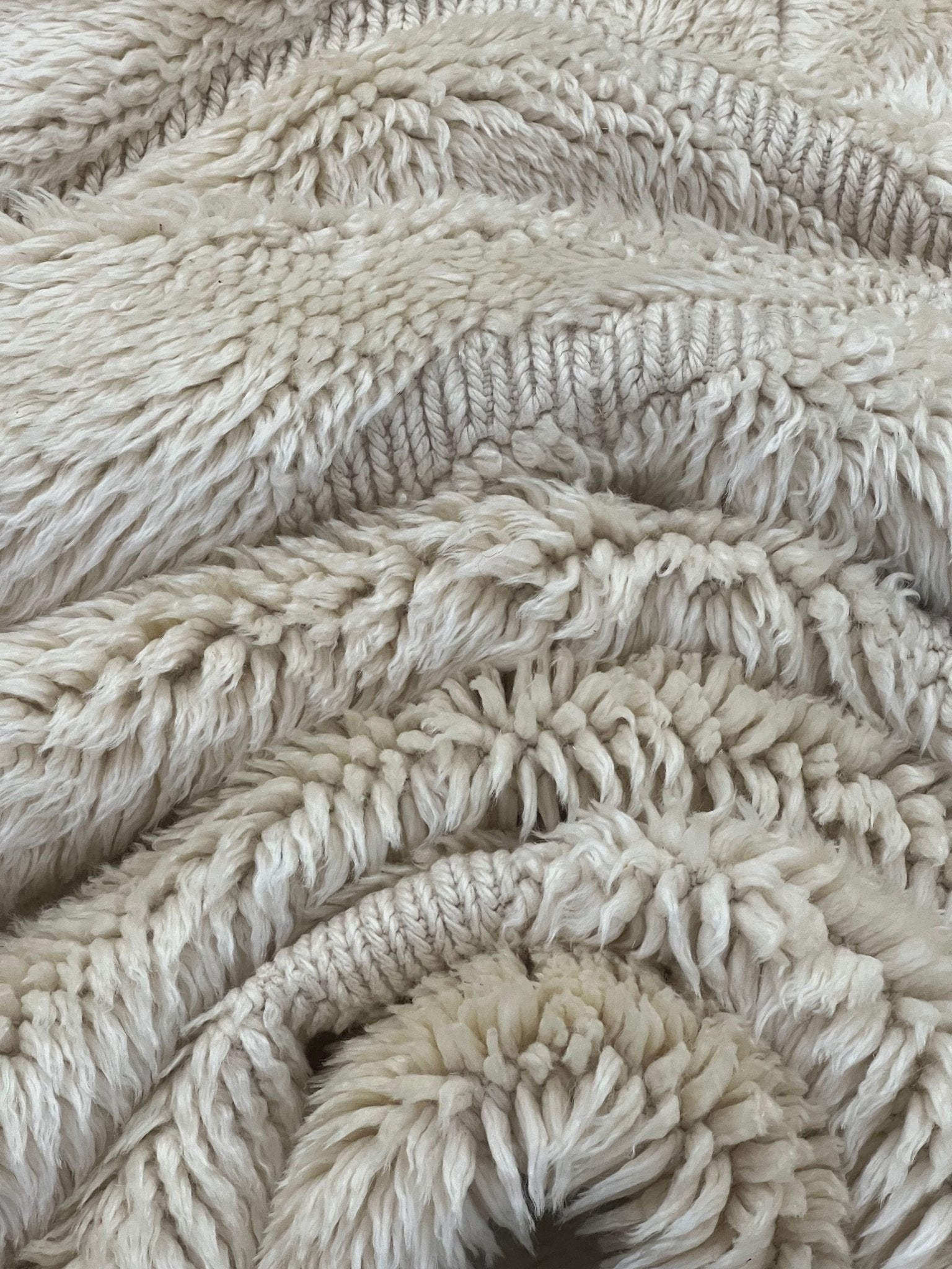 Contemporary Beni Mrirt Berber Rug 12'37" x 9'91" - 377 cm x 302 cm (Wool)