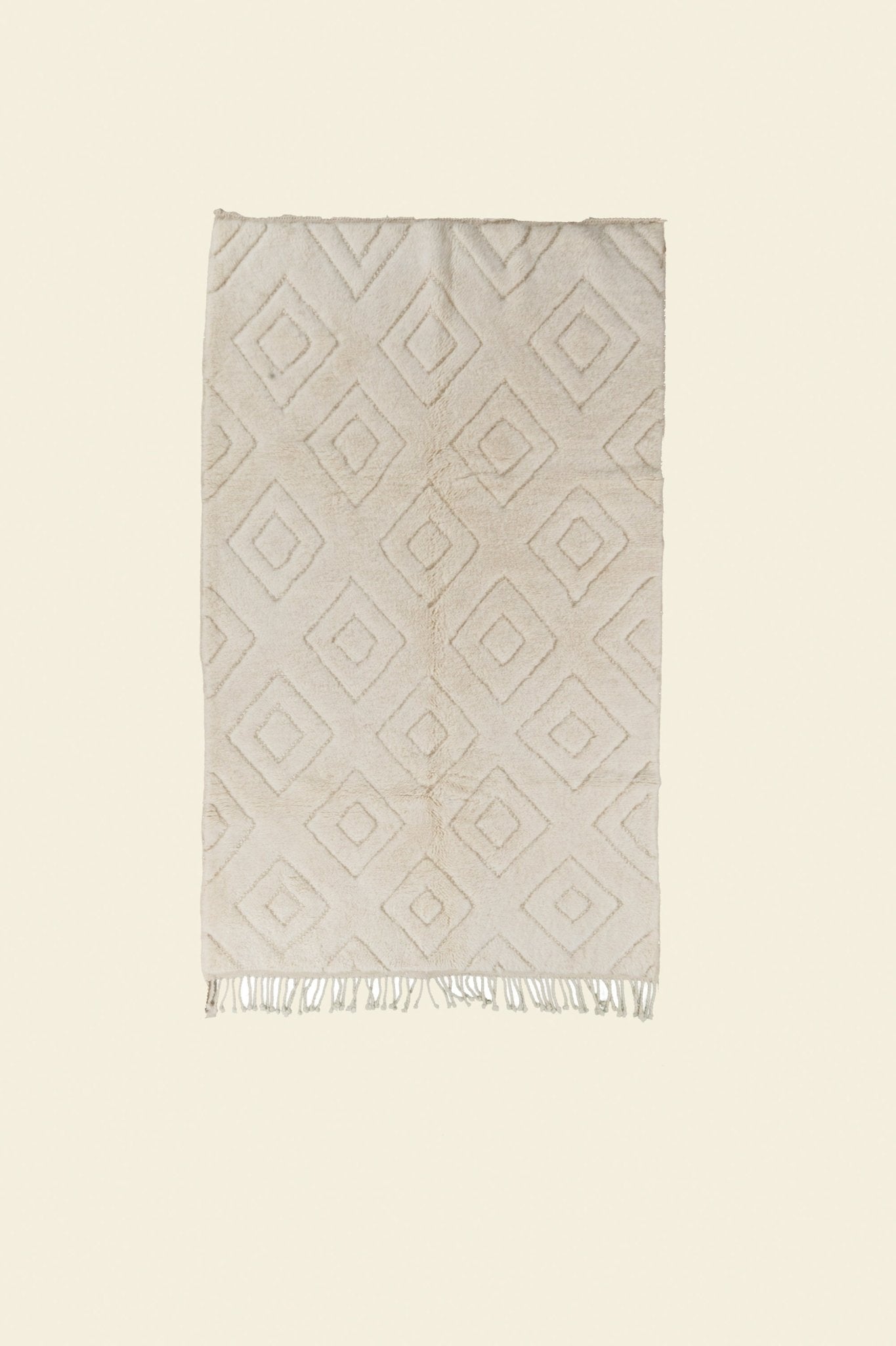 Contemporary Beni Mrirt Berber Rug 5'08" x  8'36" - 155 cm  x 255 cm (Wool)