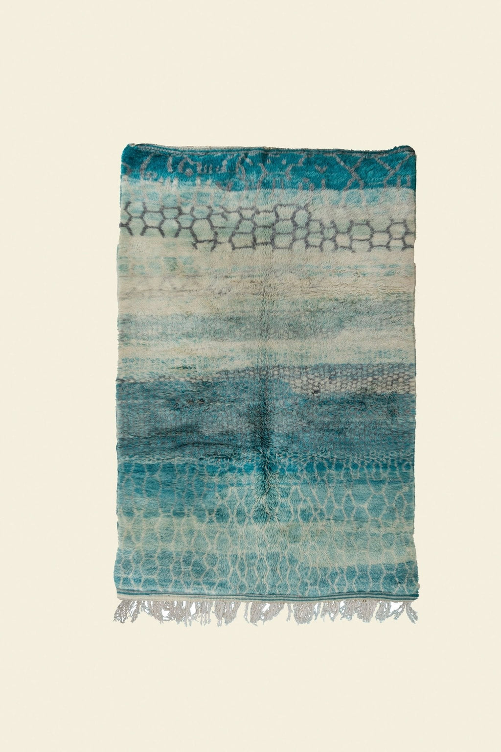 Contemporary Beni Mrirt Berber Rug 5'41" x  9'71" - 165 cm  x 296 cm (Wool)