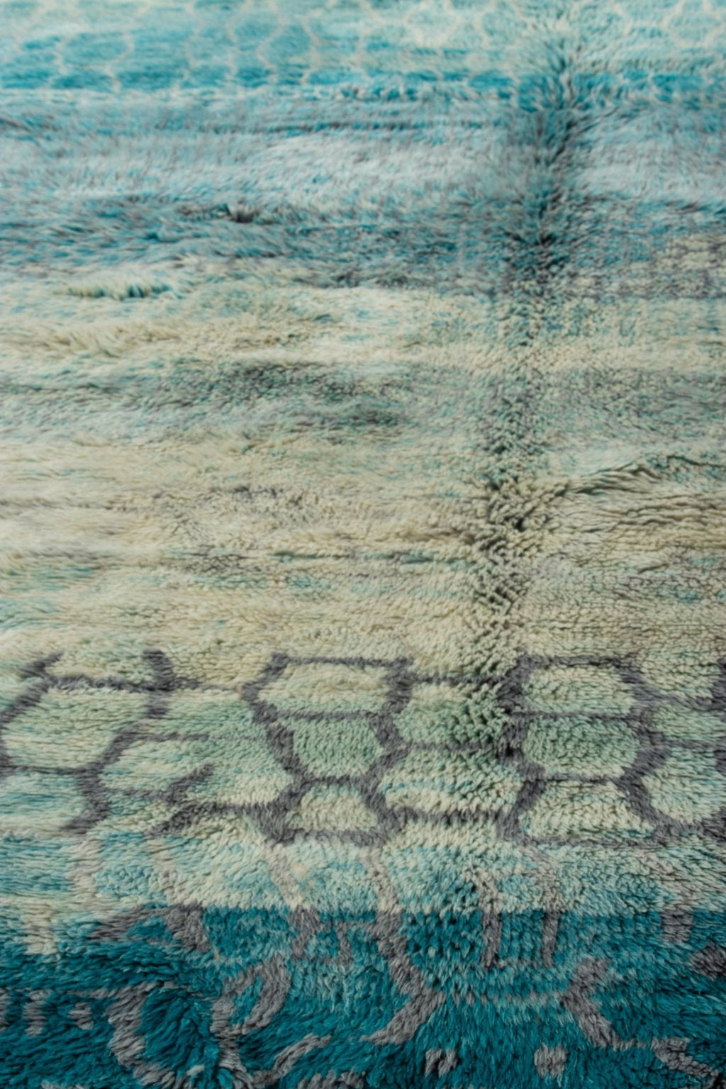 Contemporary Beni Mrirt Berber Rug 5'41" x  9'71" - 165 cm  x 296 cm (Wool)