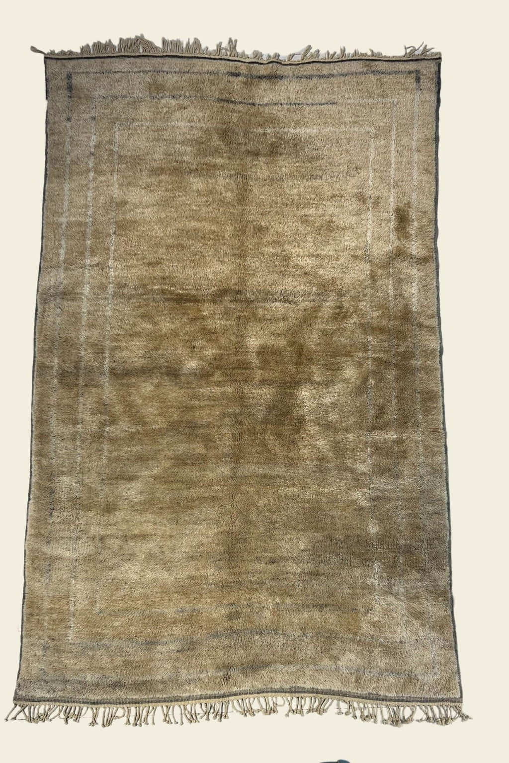 Contemporary Beni Mrirt Berber Rug 5'61" x 9'05" - 171 cm  x 276 cm (Wool)