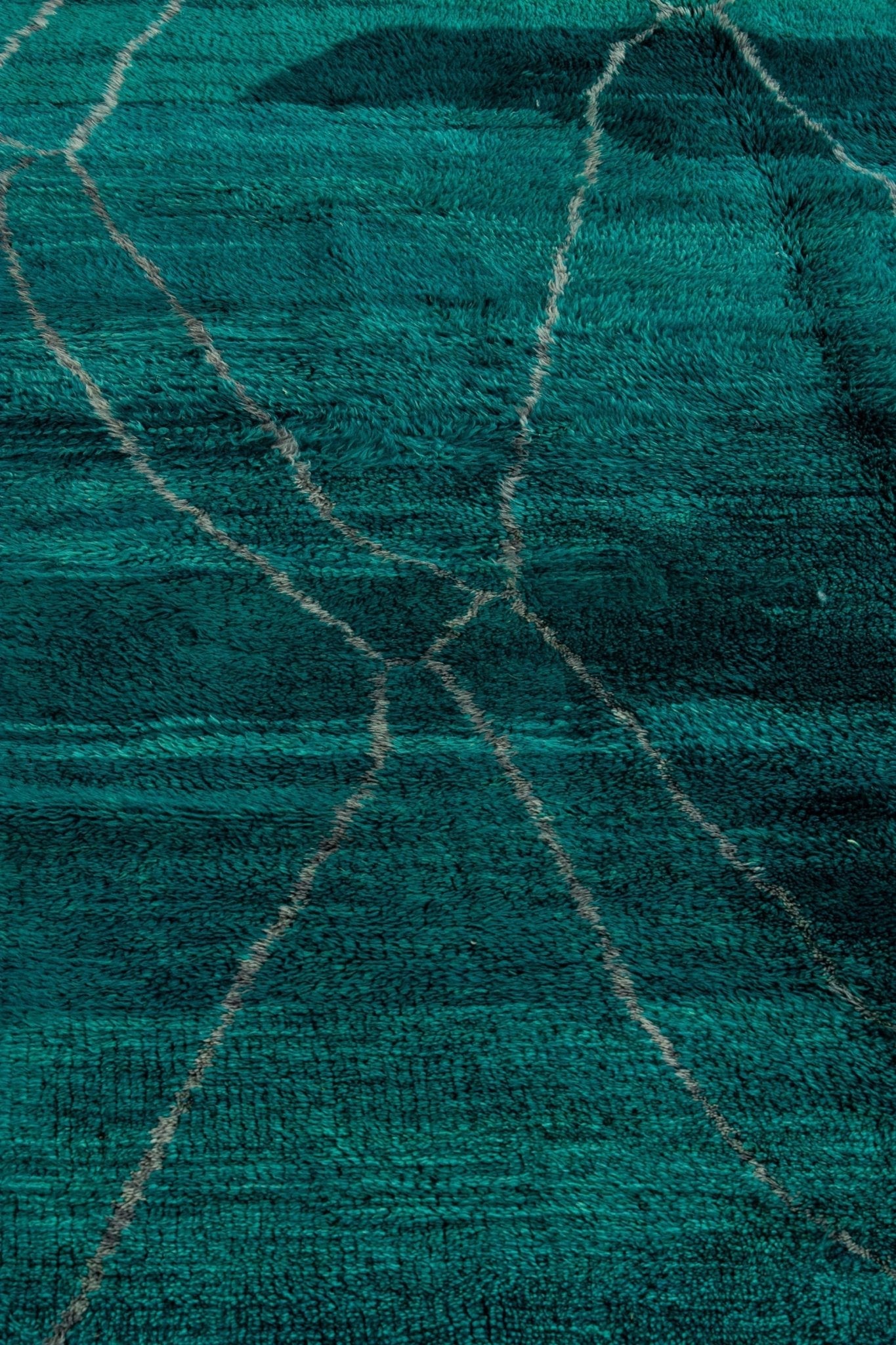 Contemporary Beni Mrirt Berber Rug 5'97" x  8'36" - 182 cm  x 255 cm (Wool)