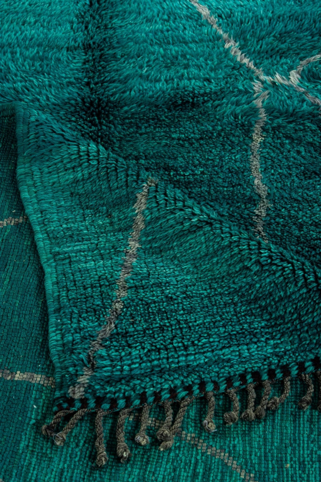 Contemporary Beni Mrirt Berber Rug 5'97" x  8'36" - 182 cm  x 255 cm (Wool)