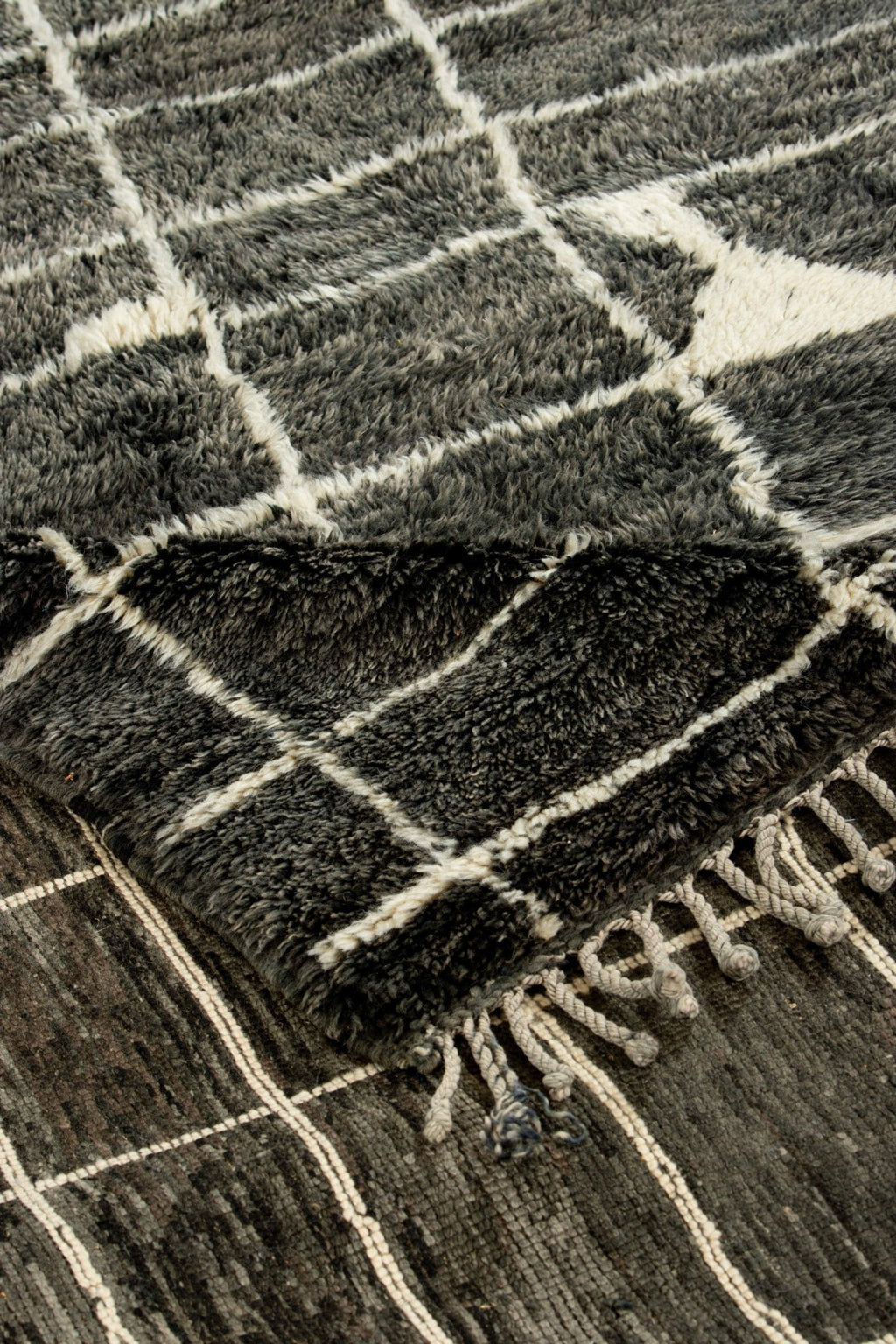 Contemporary Beni Mrirt Berber Rug 6'00" x  8'98" - 183 cm  x 274 cm (Wool)