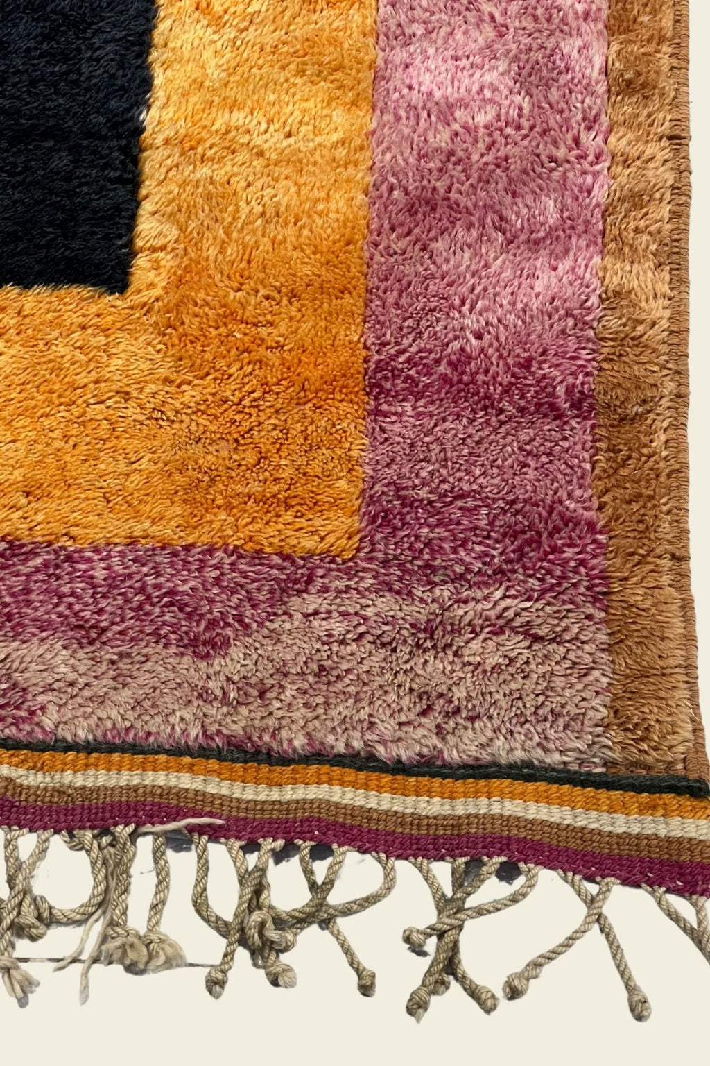 Contemporary Beni Mrirt Berber Rug 6'06" x 10'17" -  185 cm x 310 cm (Wool)