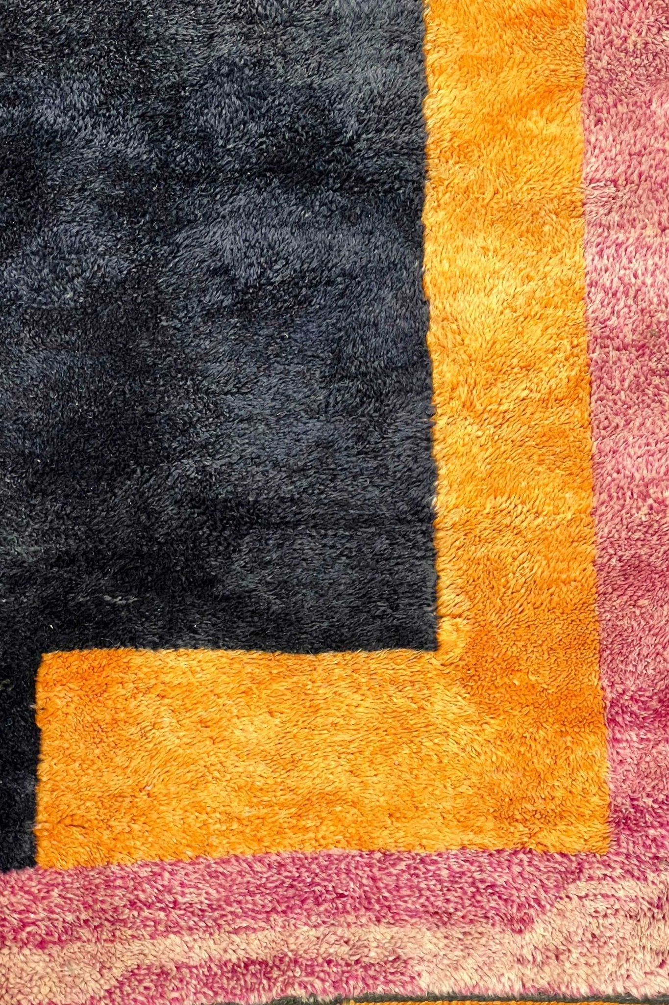 Contemporary Beni Mrirt Berber Rug 6'06" x 10'17" -  185 cm x 310 cm (Wool)