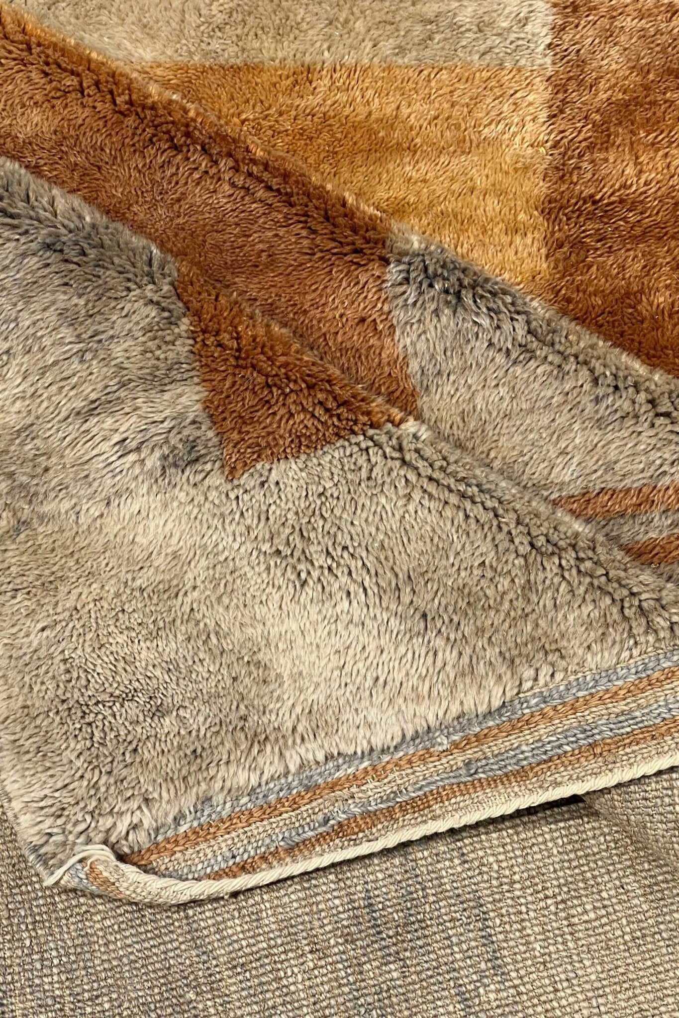 Contemporary Beni Mrirt Berber Rug 6'13" x 9'77" -  187 cm x 298 cm (Wool)