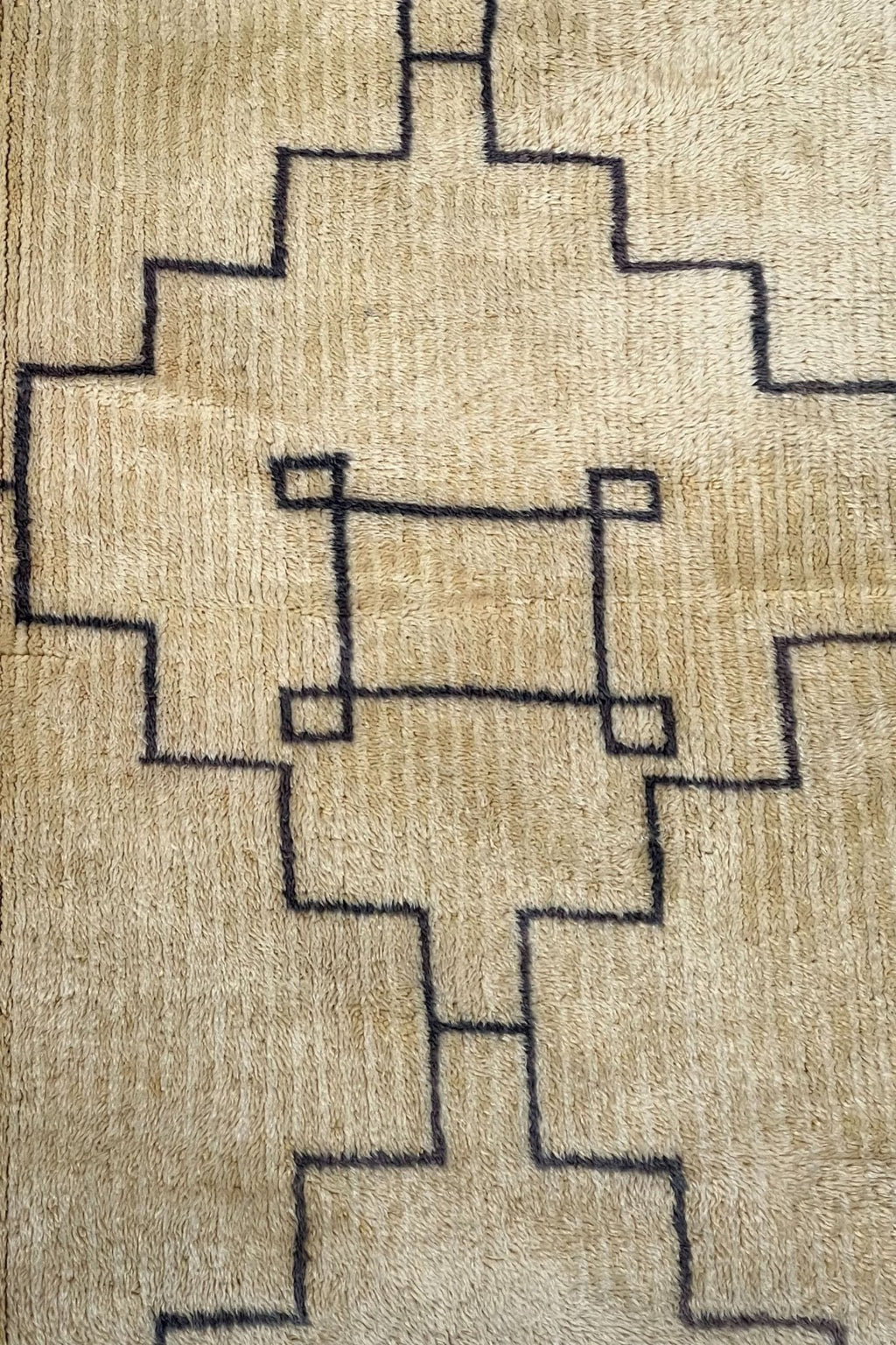 Contemporary Beni Mrirt Berber Rug 6'16" x 8'98" -  188 cm x 274 cm (Wool)