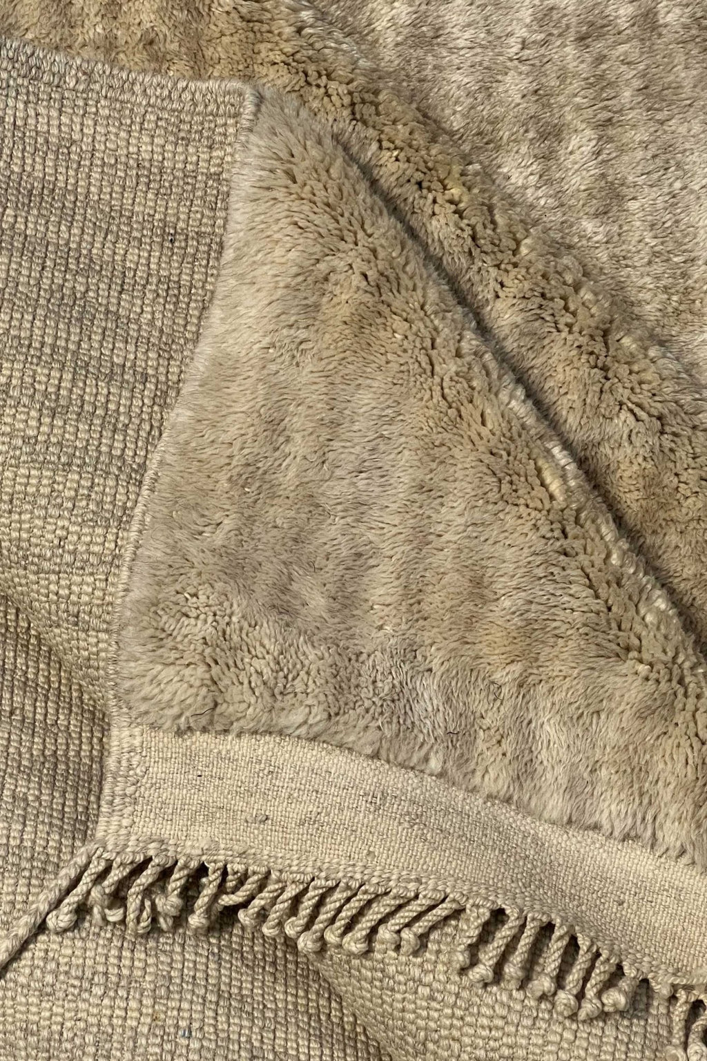 Contemporary Beni Mrirt Berber Rug 6'16" x 9'18" -  188 cm x 280 cm (Wool)