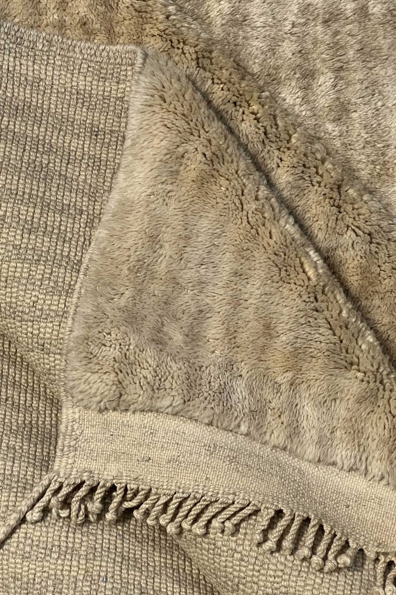 Contemporary Beni Mrirt Berber Rug 6'16" x 9'18" -  188 cm x 280 cm (Wool)