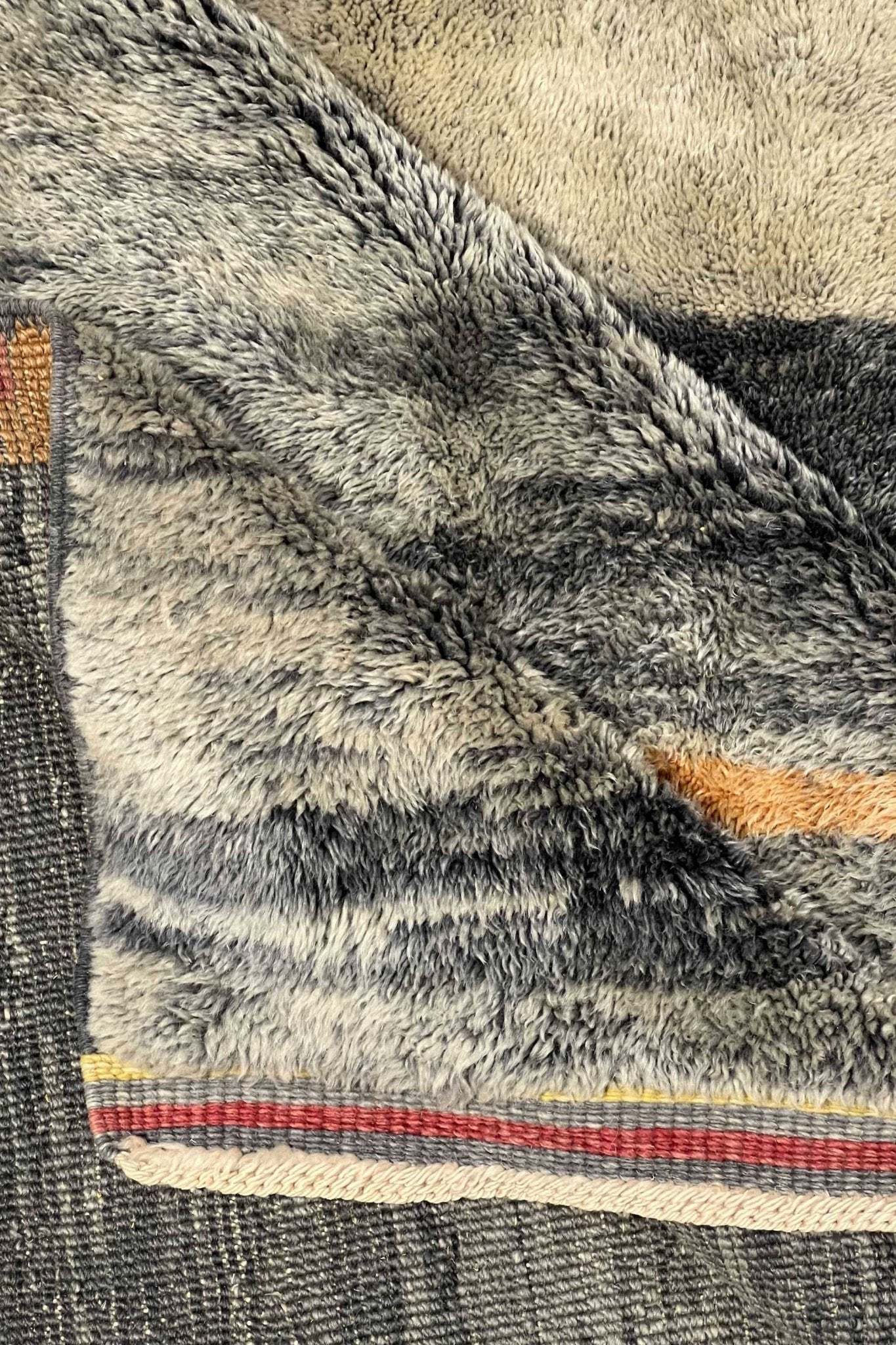 Contemporary Beni Mrirt Berber Rug 6'29" x 9'25" -  192 cm x 282 cm (Wool)