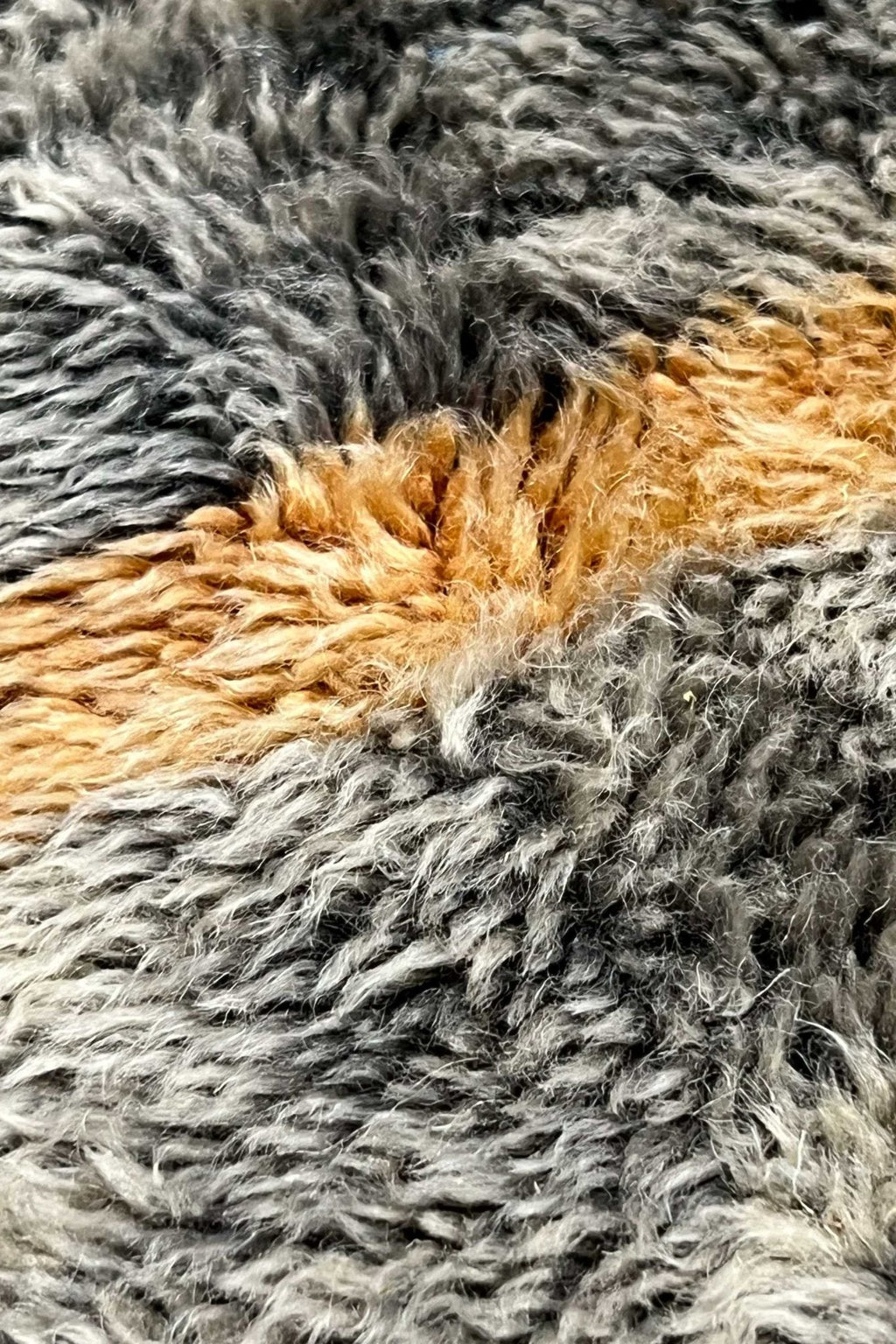 Contemporary Beni Mrirt Berber Rug 6'29" x 9'25" -  192 cm x 282 cm (Wool)