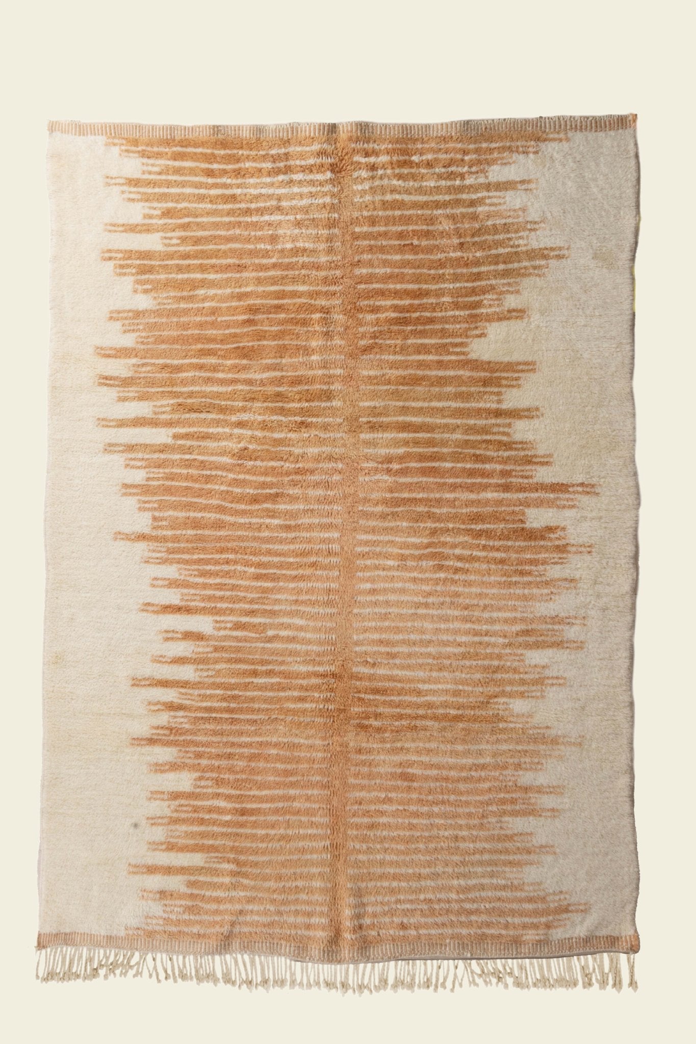 Contemporary Beni Mrirt Berber Rug 6'33" x  9'08" - 193 cm  x 277 cm (Wool)