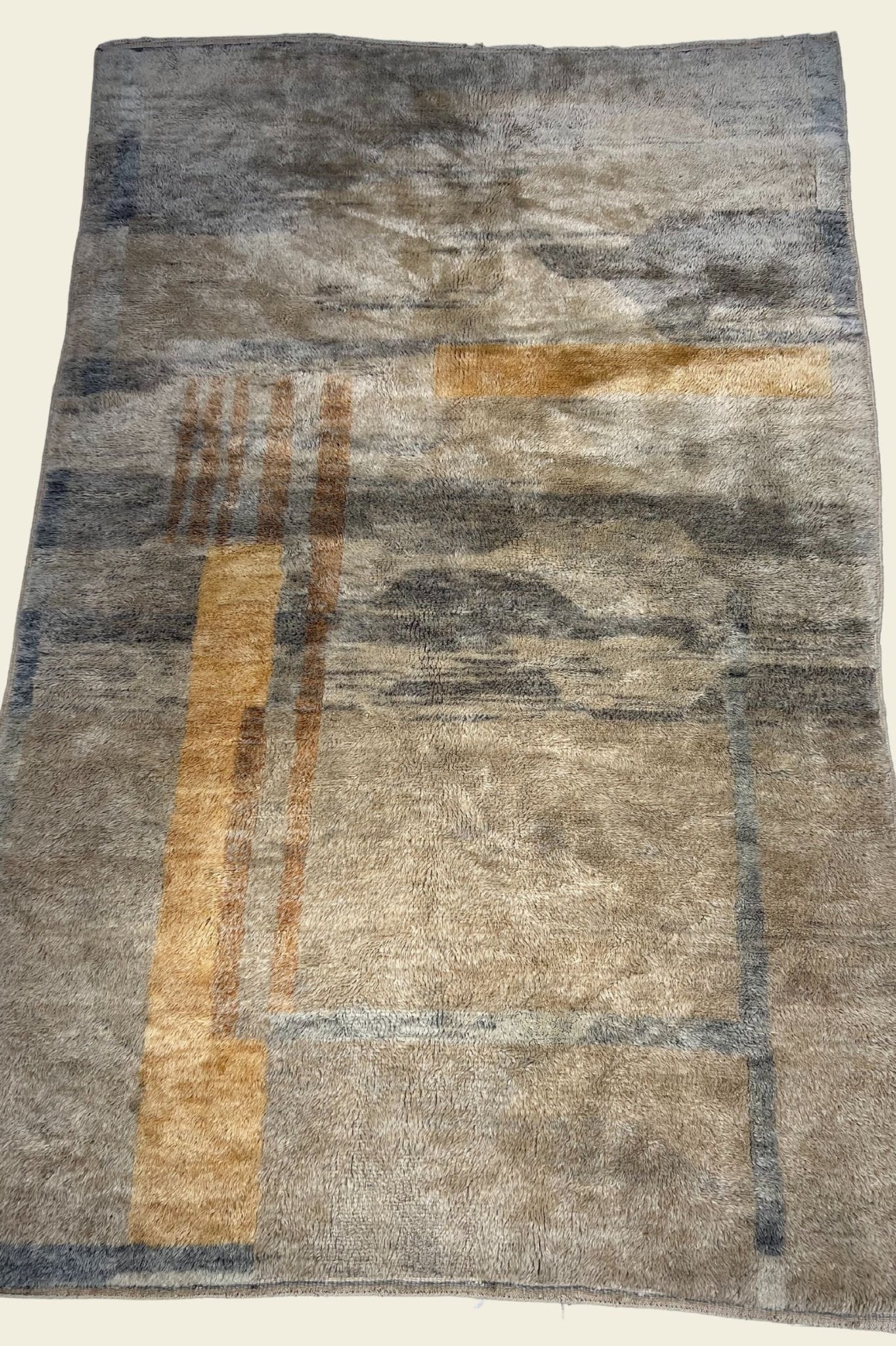 Contemporary Beni Mrirt Berber Rug 6'36" x  9'97" -  194 cm x 304 cm (Wool)