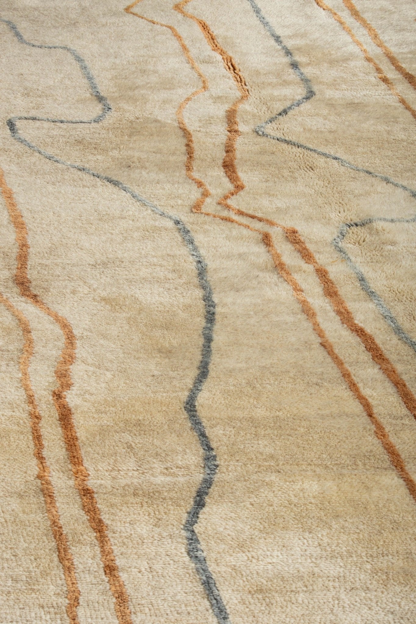 Contemporary Beni Mrirt Berber Rug 6'50" x  9'68" - 198 cm  x 295 cm (Wool)