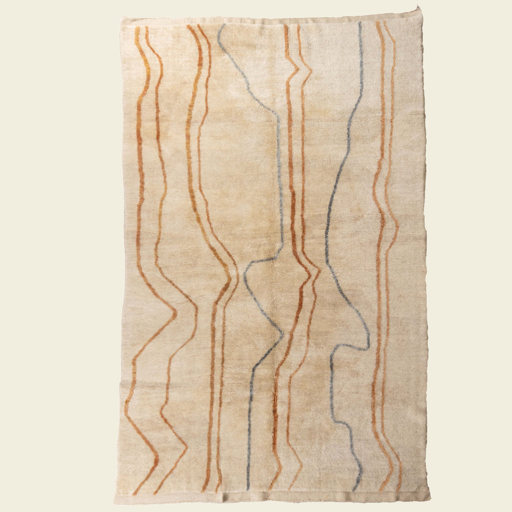 Contemporary Beni Mrirt Berber Rug 6'50" x  9'68" - 198 cm  x 295 cm (Wool)