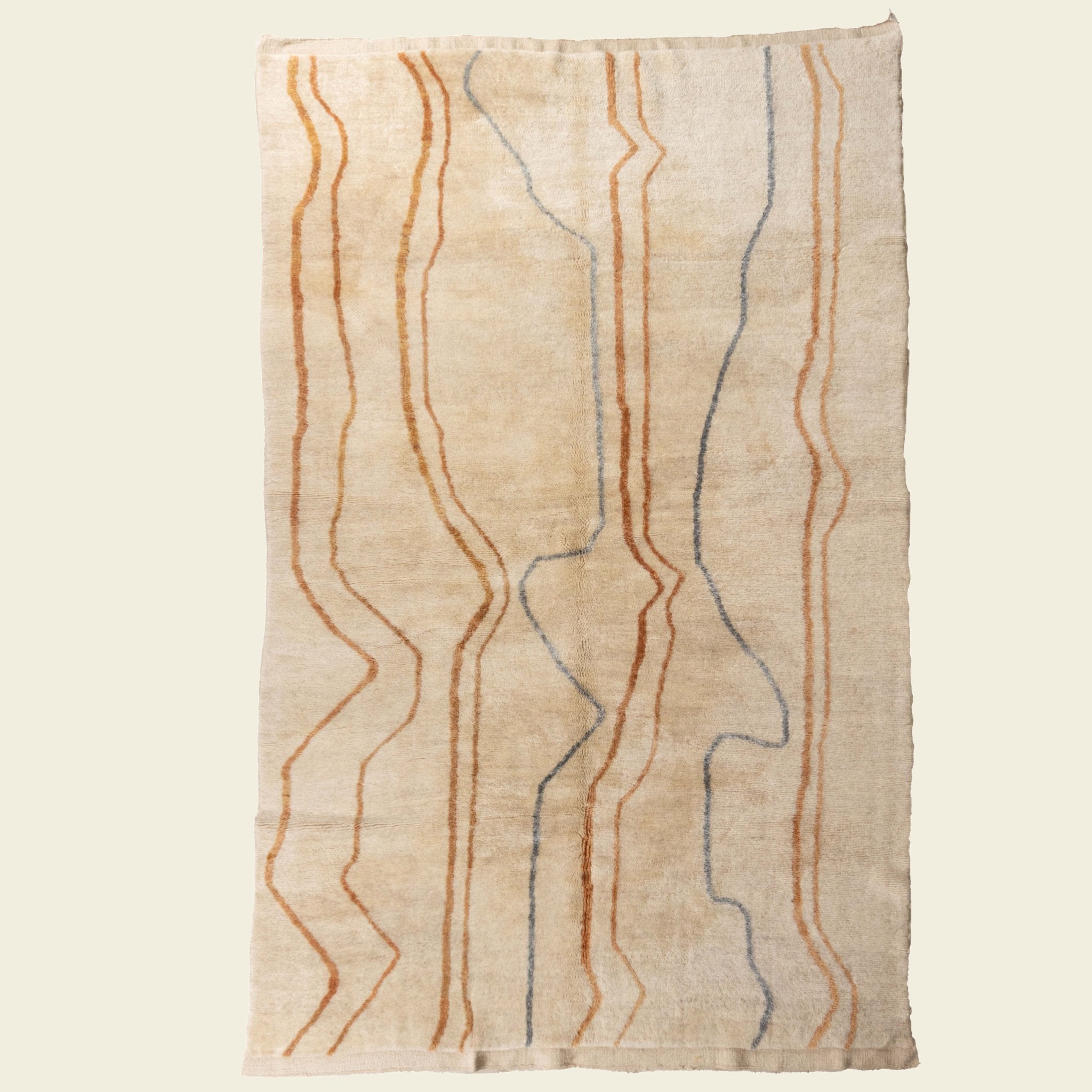 Contemporary Beni Mrirt Berber Rug 6'50" x  9'68" - 198 cm  x 295 cm (Wool)