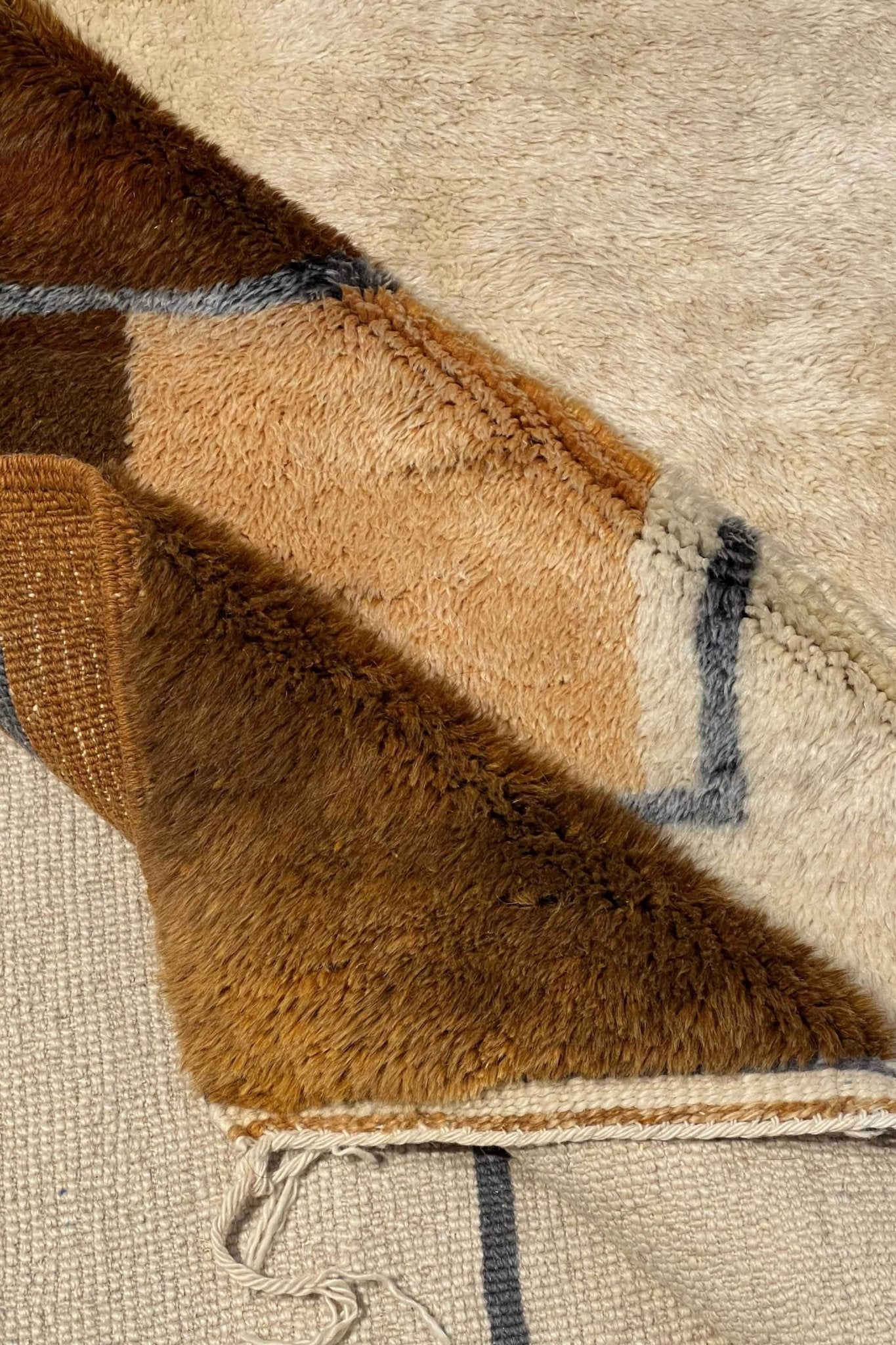 Contemporary Beni Mrirt Berber Rug 6'56" x  10'10" -  200 cm x 308 cm (Wool)