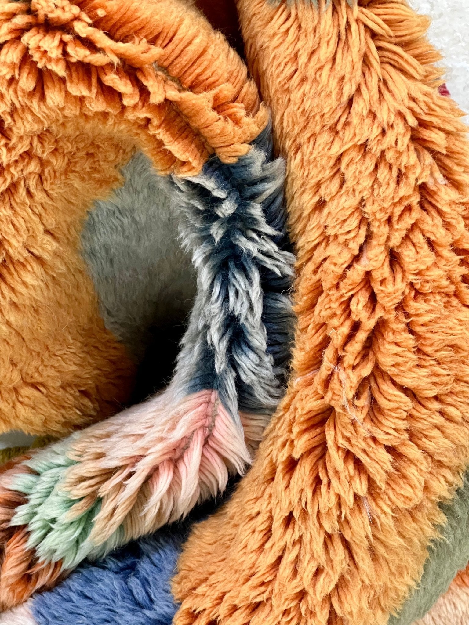 Contemporary Beni Mrirt Berber Rug 6'59" x 5'05" -  201 cm x 154 cm (Wool)