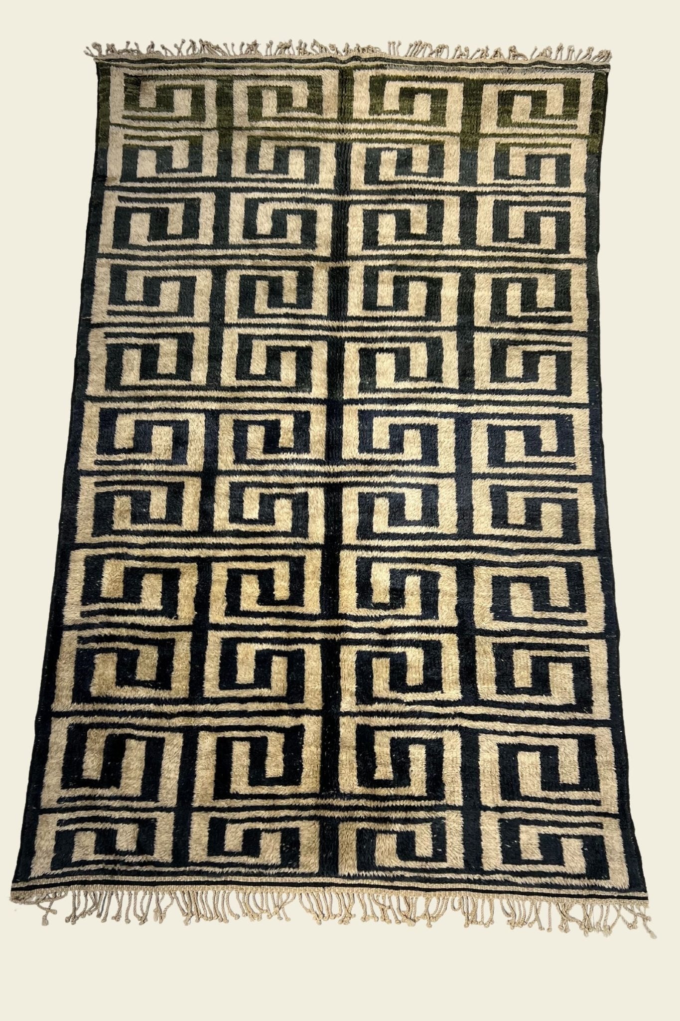 Contemporary Beni Mrirt Berber Rug 6'79" x 9'35" - 207 cm  x 285 cm (Wool)