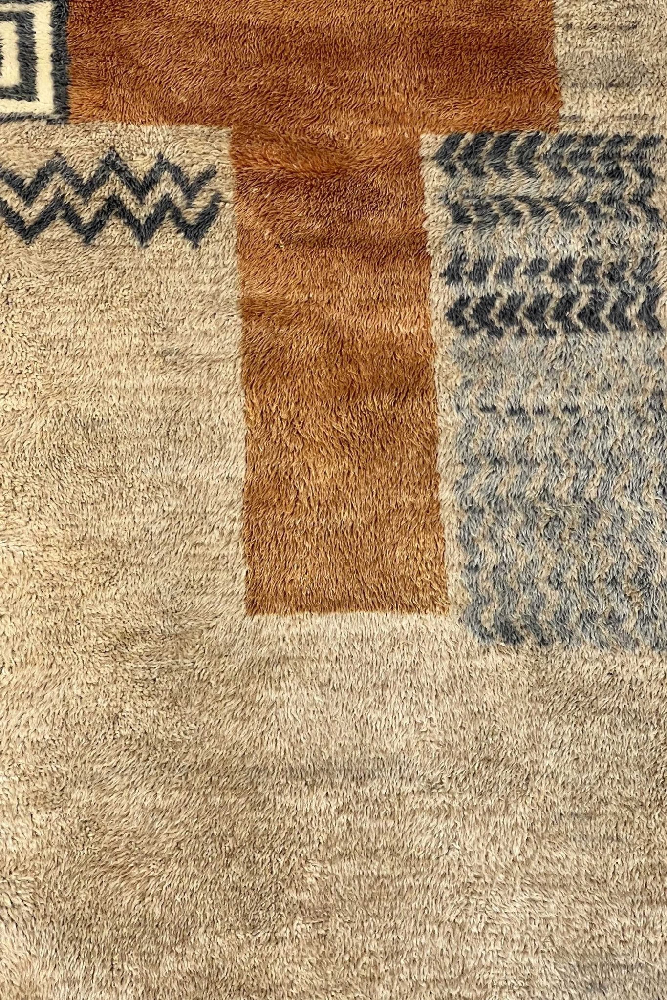 Contemporary Beni Mrirt Berber Rug 6'85" x  10'49" -  209 cm x 320 cm (Wool)