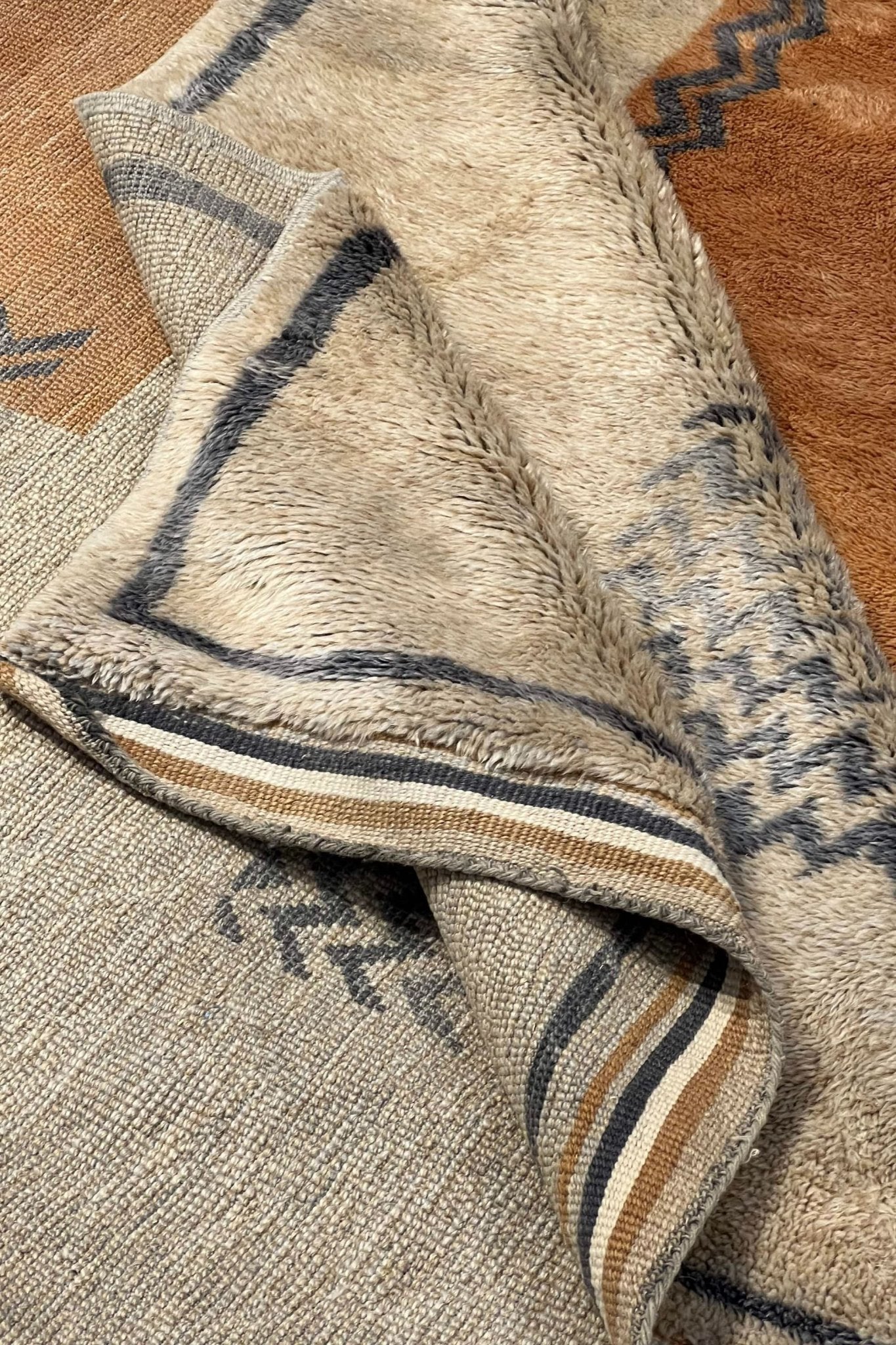 Contemporary Beni Mrirt Berber Rug 6'85" x  10'49" -  209 cm x 320 cm (Wool)