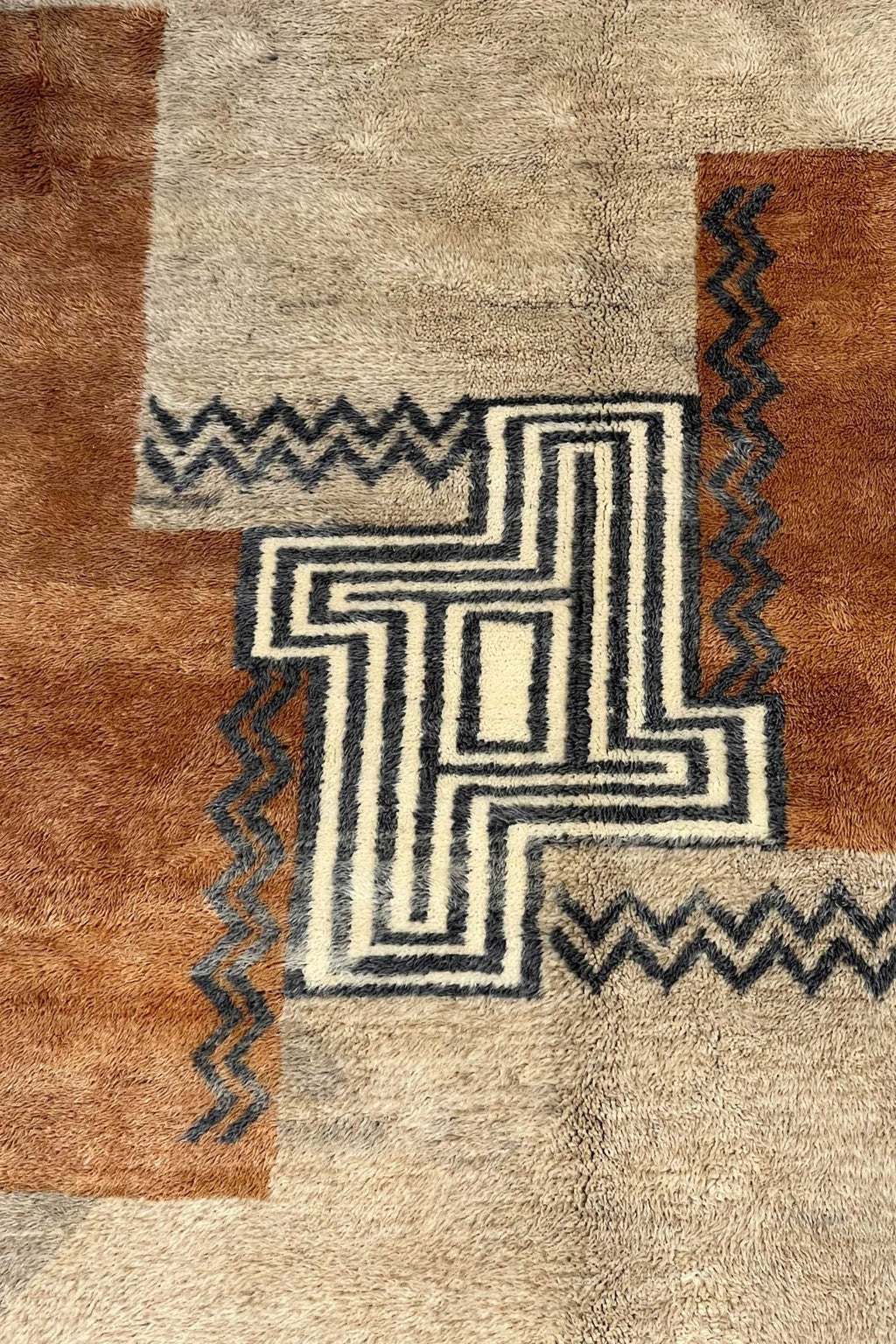 Contemporary Beni Mrirt Berber Rug 6'85" x  10'49" -  209 cm x 320 cm (Wool)