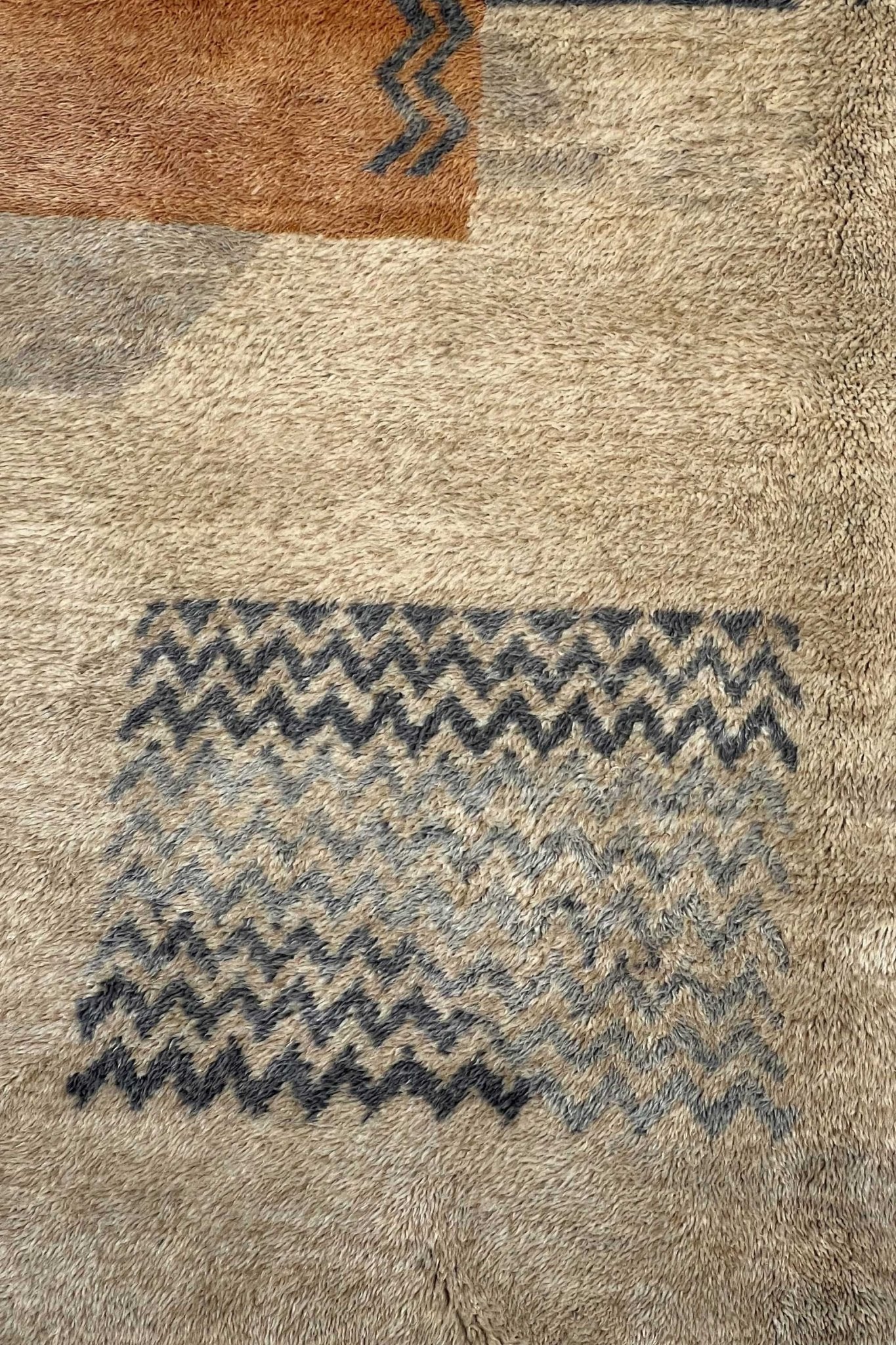 Contemporary Beni Mrirt Berber Rug 6'85" x  10'49" -  209 cm x 320 cm (Wool)