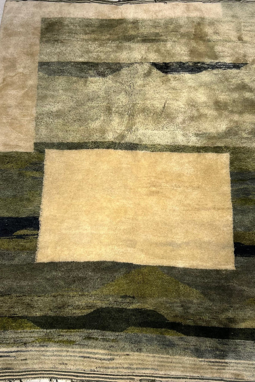 Contemporary Beni Mrirt Berber Rug 6'88" x  9'41" -  210 cm x 287 cm (Wool)