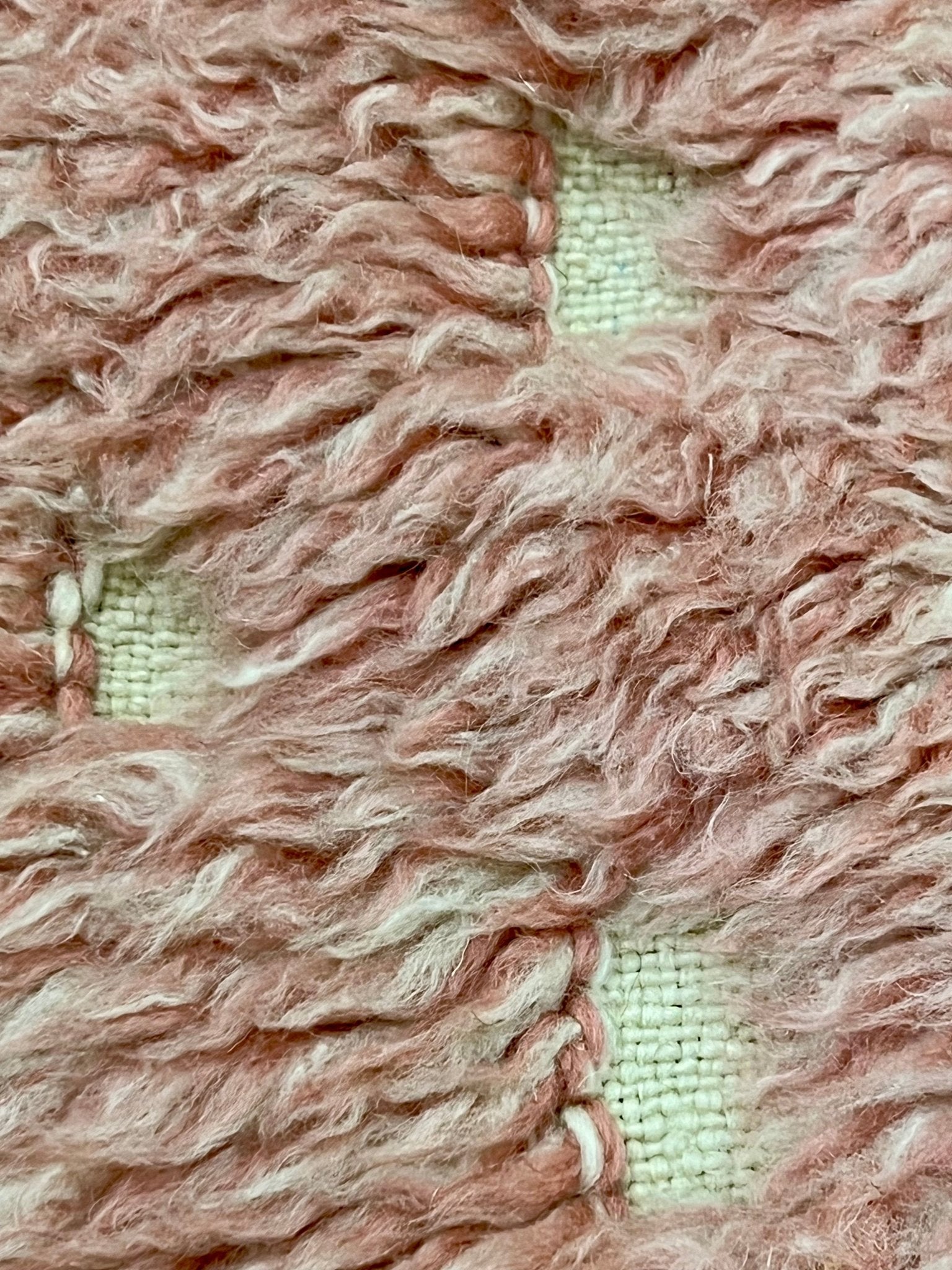 Contemporary Beni Mrirt Berber Rug 6'96" x 4'43" - 212 cm x 135 cm (Wool)