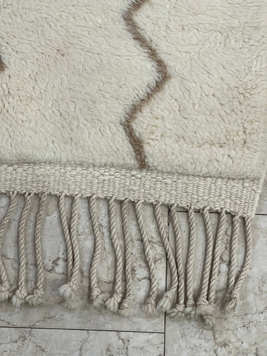 Contemporary Beni Mrirt Berber Rug 9'42" x 6'14" - 287 cm x 187 cm (Wool)