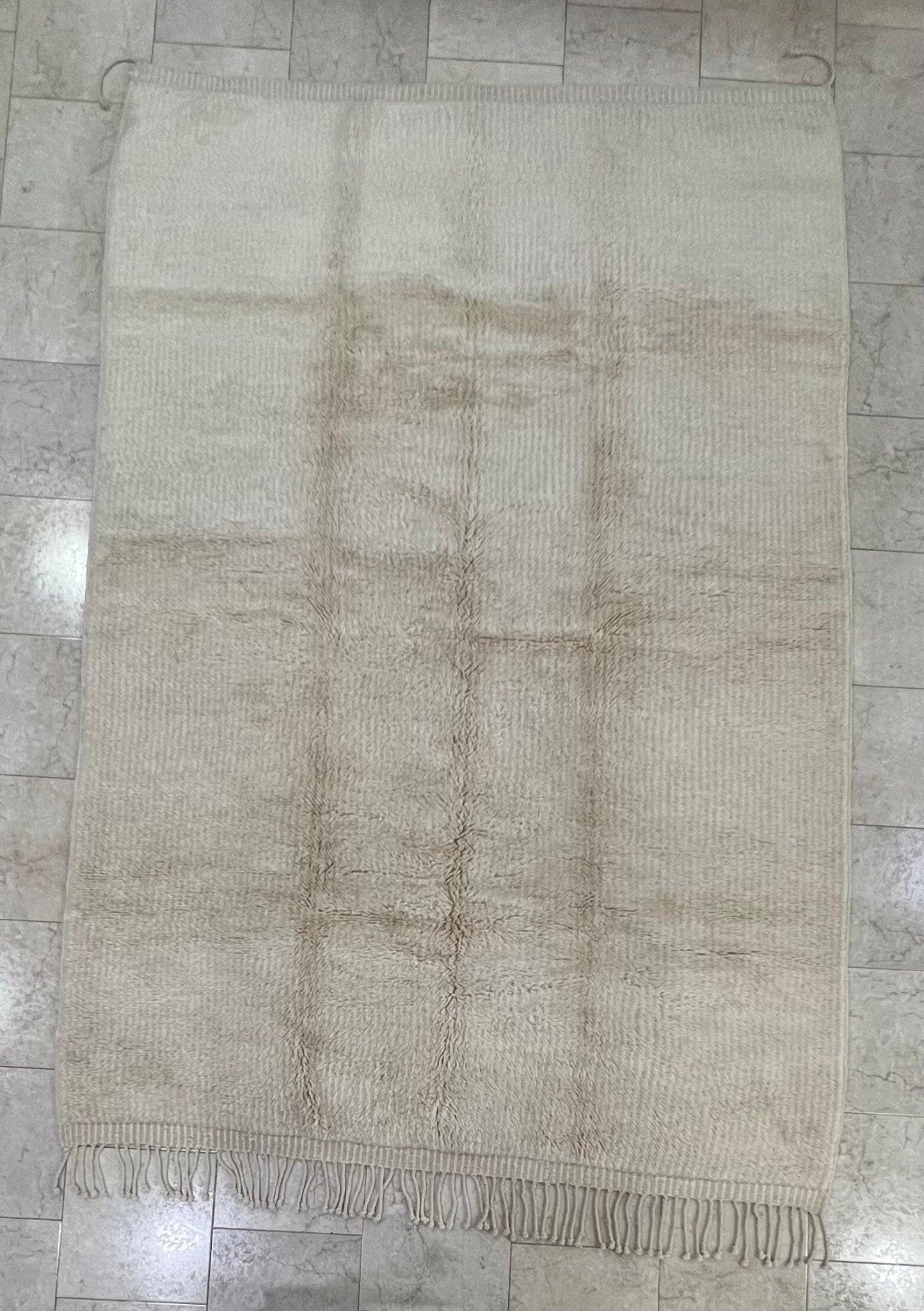 Contemporary Beni Mrirt Berber Rug 9'42" x 6'14" - 287 cm x 187 cm (Wool)