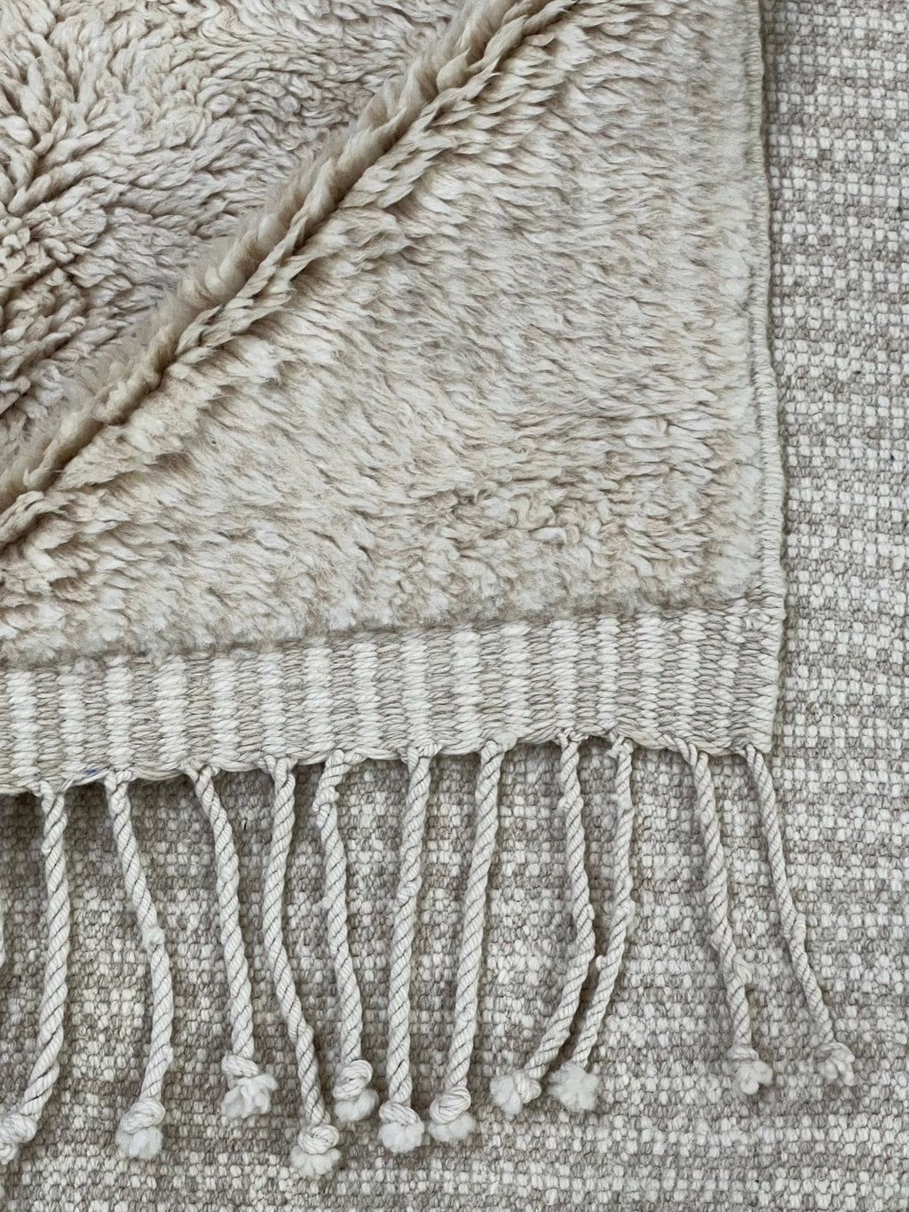 Contemporary Beni Mrirt Berber Rug 9'42" x 6'14" - 287 cm x 187 cm (Wool)