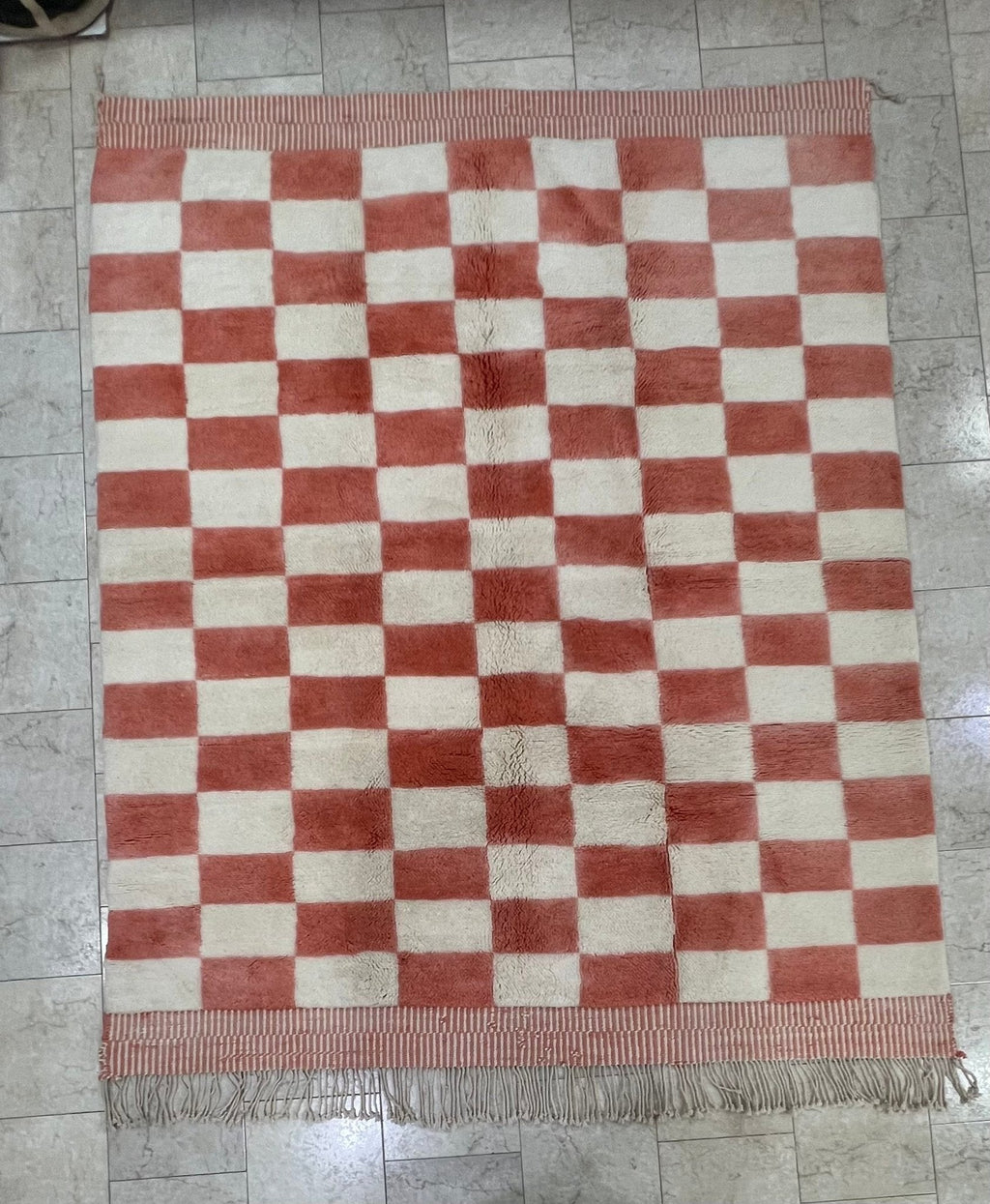 Contemporary Beni Mrirt Berber Rug 9'97" x 6'50" - 304 cm x 198 cm (Wool)