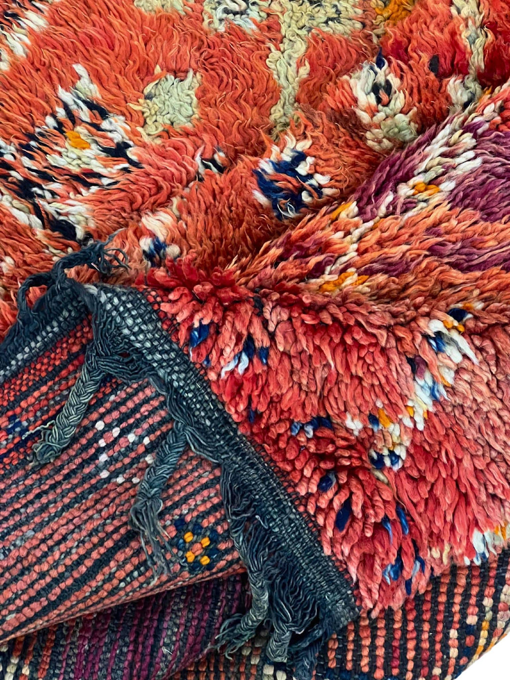 Vintage Beni Mguild Berber Rug 6'1" x 9'2"  - 185 cm x 280 cm (Wool)