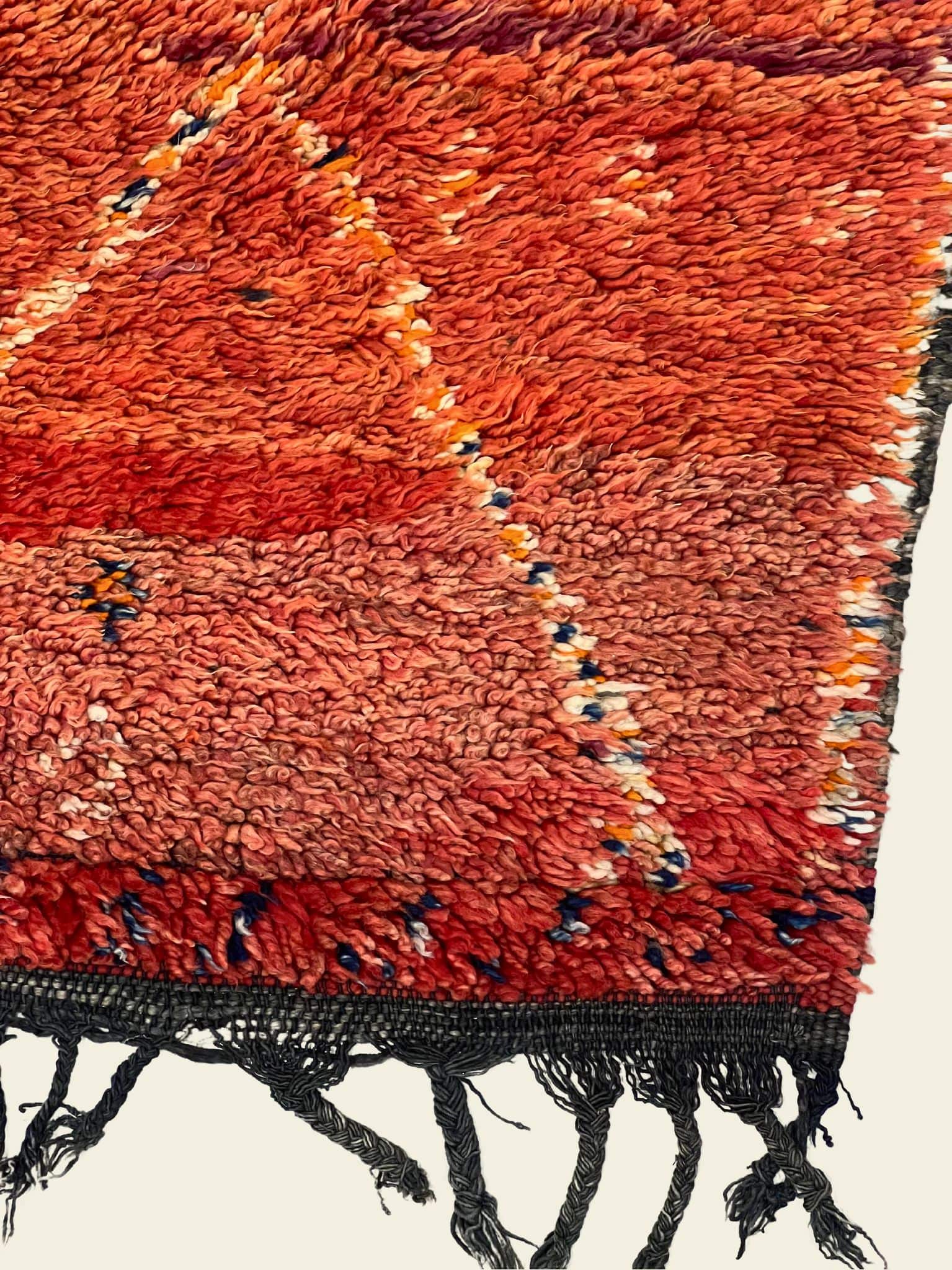 Vintage Beni Mguild Berber Rug 6'1" x 9'2"  - 185 cm x 280 cm (Wool)