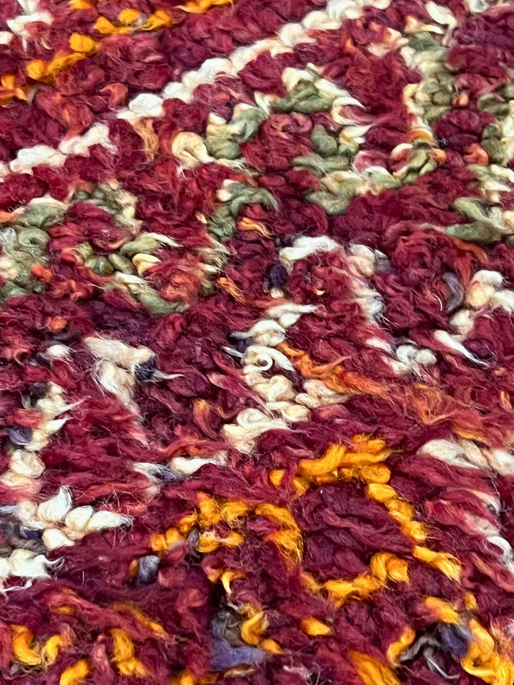 Vintage Beni Mguild Berber Rug 6'5" x  9'9" - 195 cm  x 296 cm (Wool)