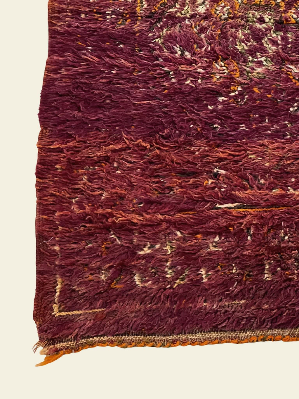 Vintage Beni Mguild Berber Rug 6'5" x  9'9" - 195 cm  x 296 cm (Wool)