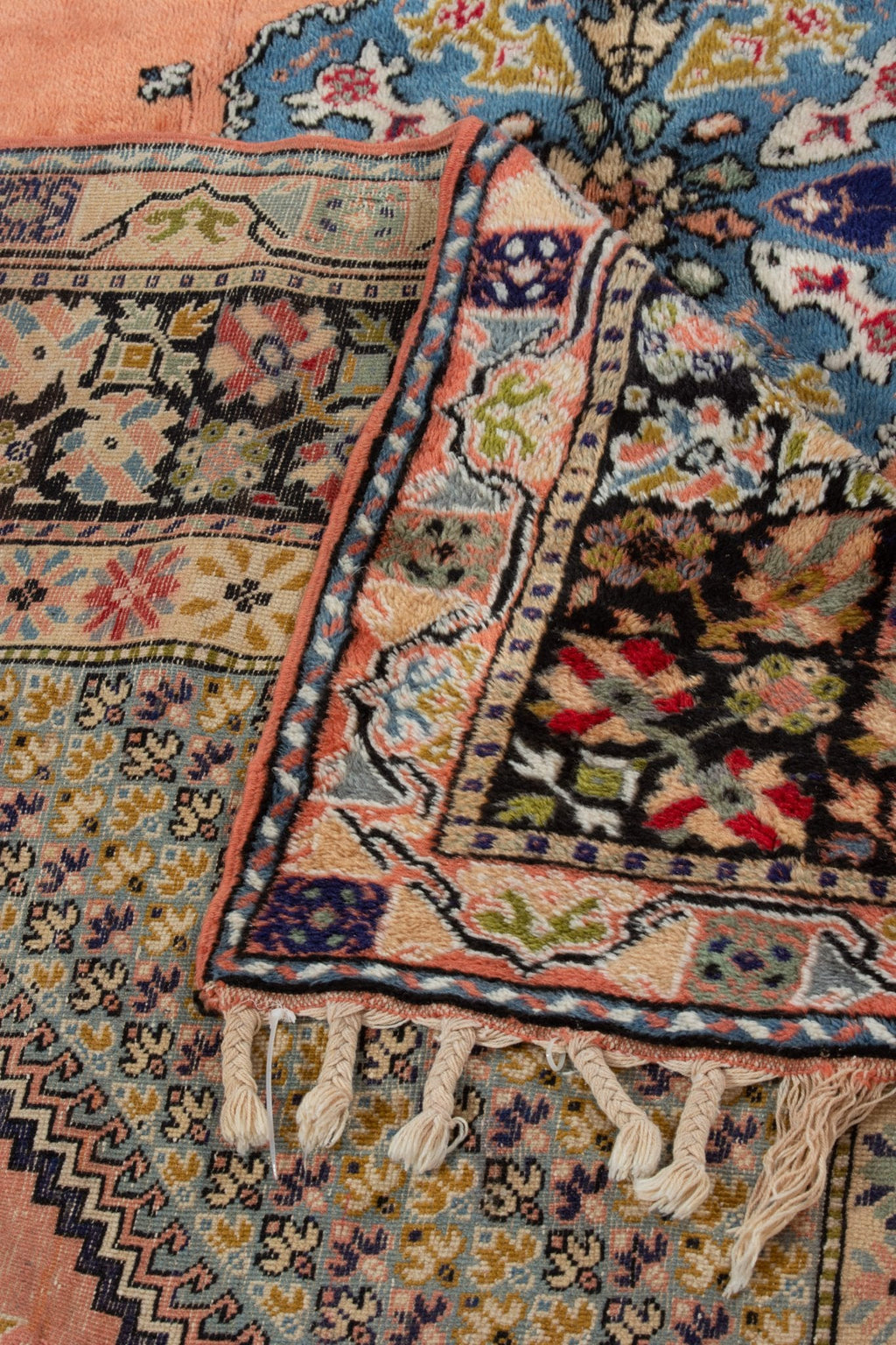 Vintage Rabat Moroccan Rug 6’33’’ x 9’61’’ - 193 cm x 293 cm (Wool)