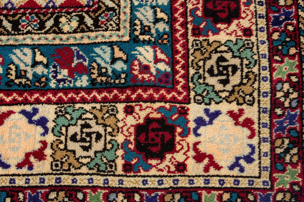Vintage Rabat Moroccan Rug 6’39’’ x 9'41" - 195 cm x 287 cm (Wool)