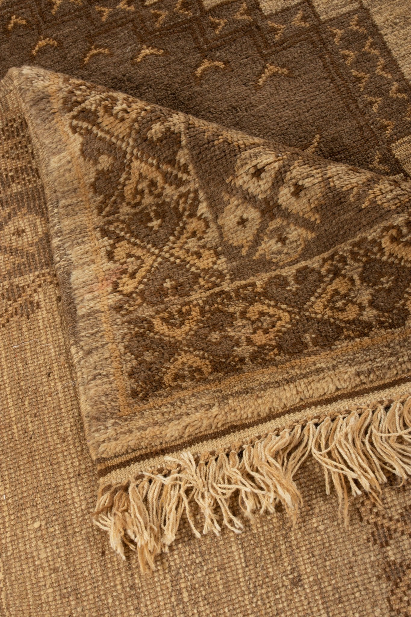 Vintage Rabat Moroccan Rug 6’49’’ x 9'48" - 198 cm x 289 cm (Wool)