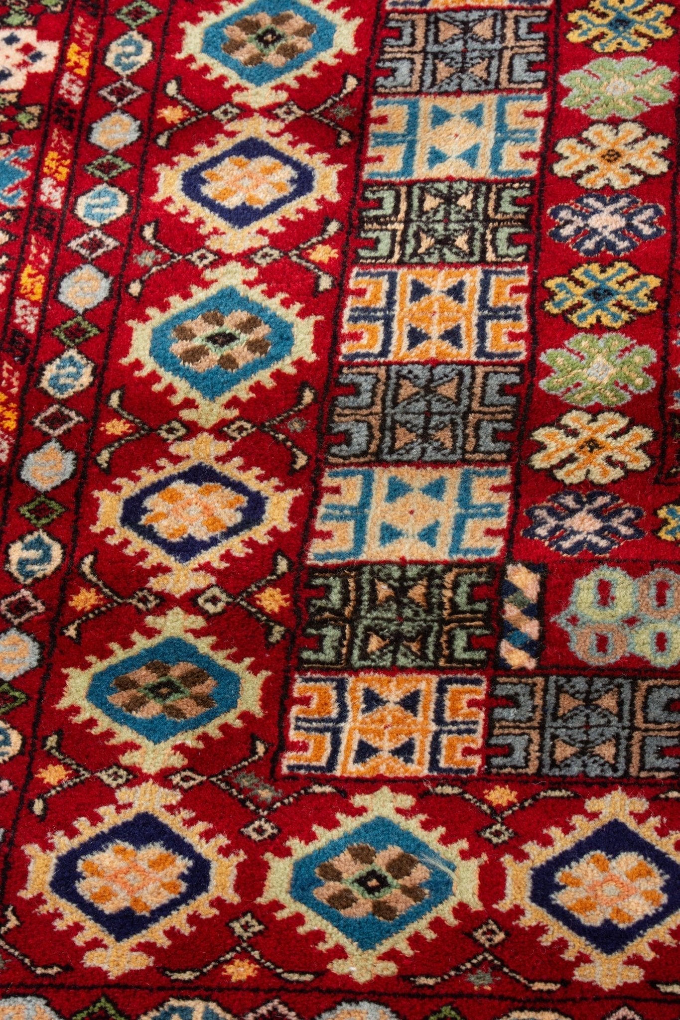 Vintage Rabat Moroccan Rug 6’79’’ x 9'64" - 207 cm x 294 cm (Wool)